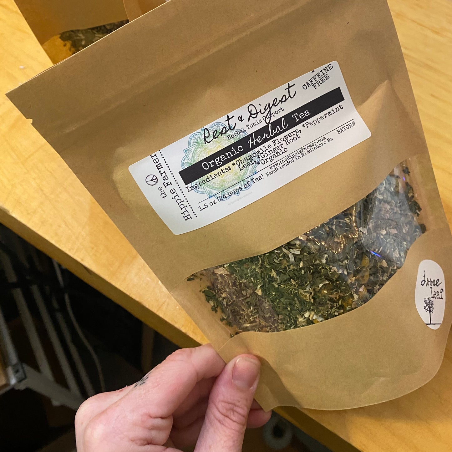 Rest & Digest (Caffeine Free) - Organic Herbal Teas - 1.5oz - The Hippie Farmer