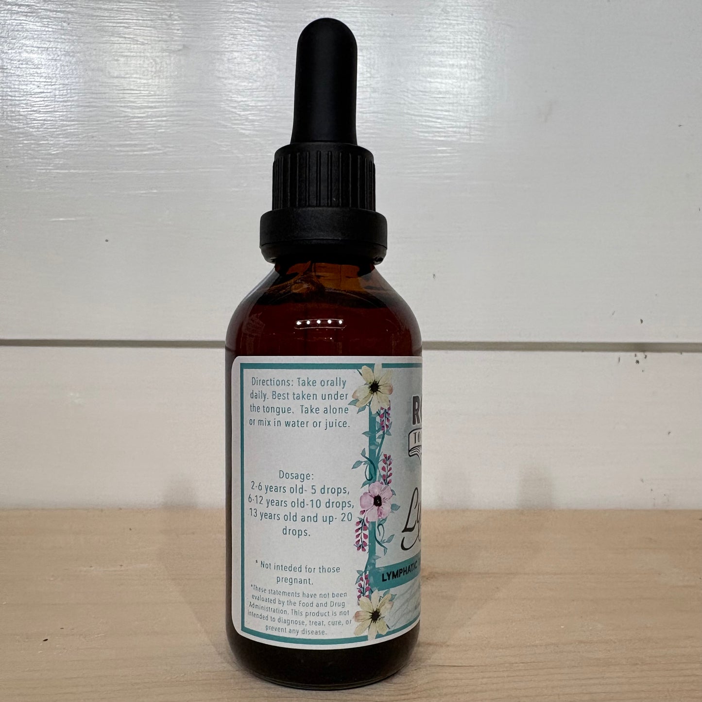 LYMPHATIC - Lymphatic Drainage and Cleaning - Alcohol Free 2 fl oz- by Roots to Remedies
