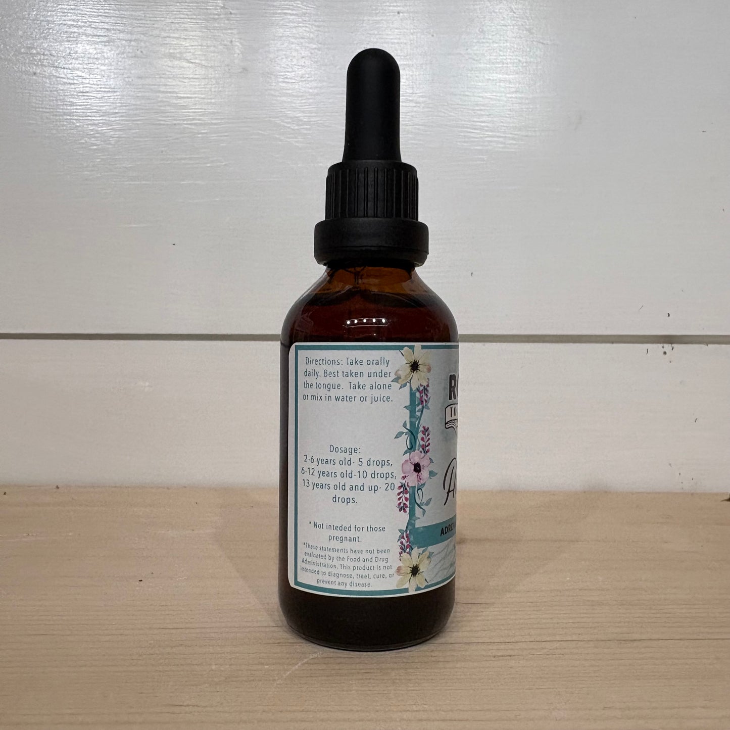 ADRENAL - Adrenal Support Blend - Alcohol Free 2 fl oz- by Roots to Remedies