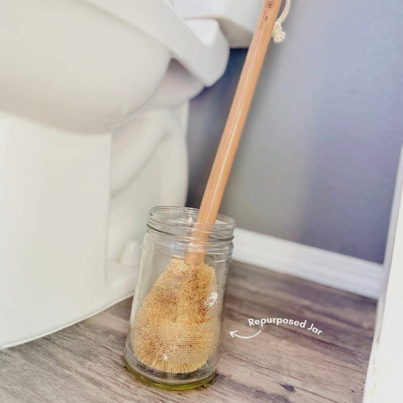 Toilet Brush - Made with Coconut Fiber - by ME Mother Earth - The Hippie Farmer