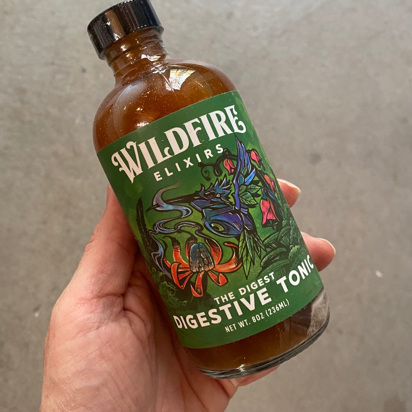 FIRE TONIC- The Fighter, The Lungs or The Digest - 8oz - by Wildfire Elixirs - The Hippie Farmer