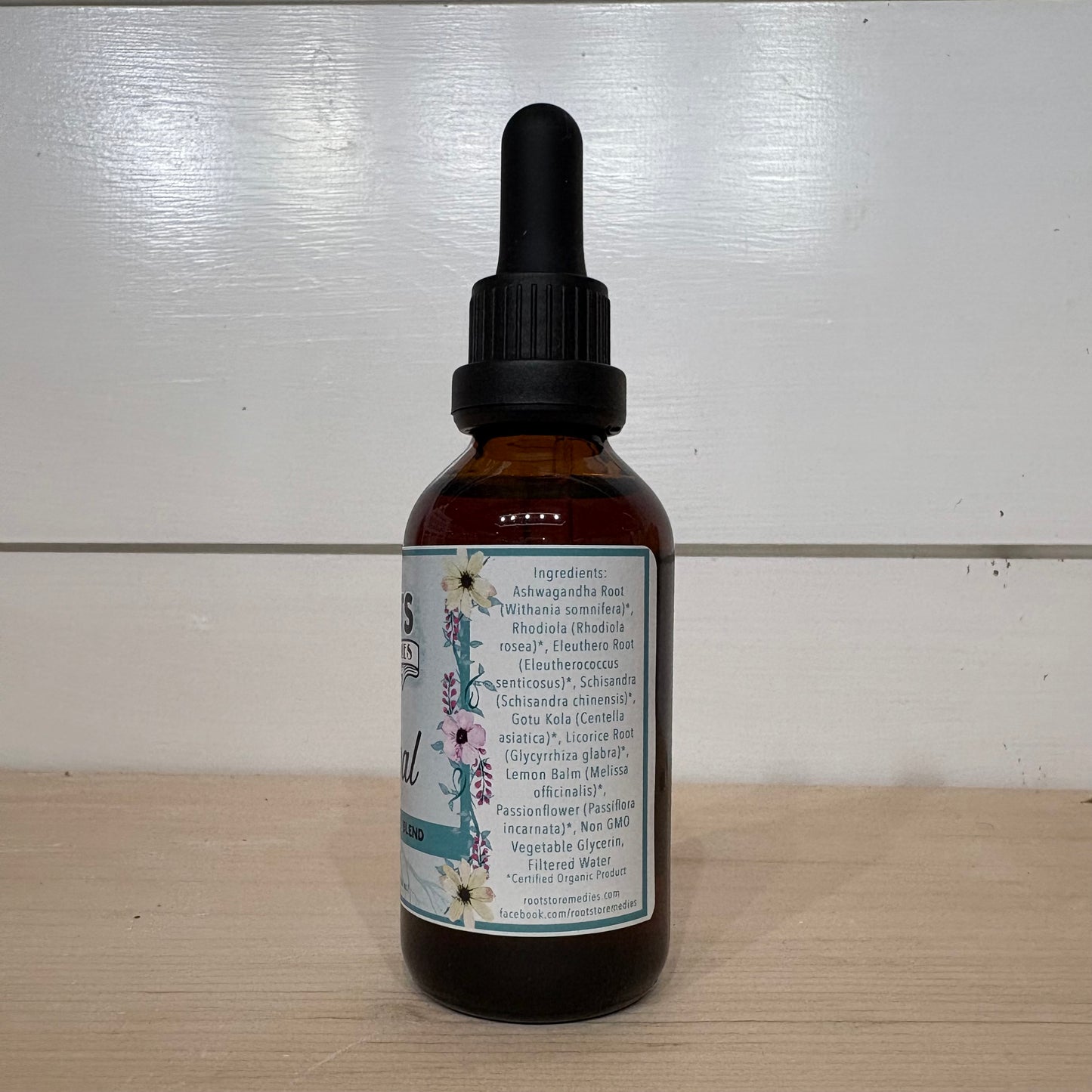 ADRENAL - Adrenal Support Blend - Alcohol Free 2 fl oz- by Roots to Remedies