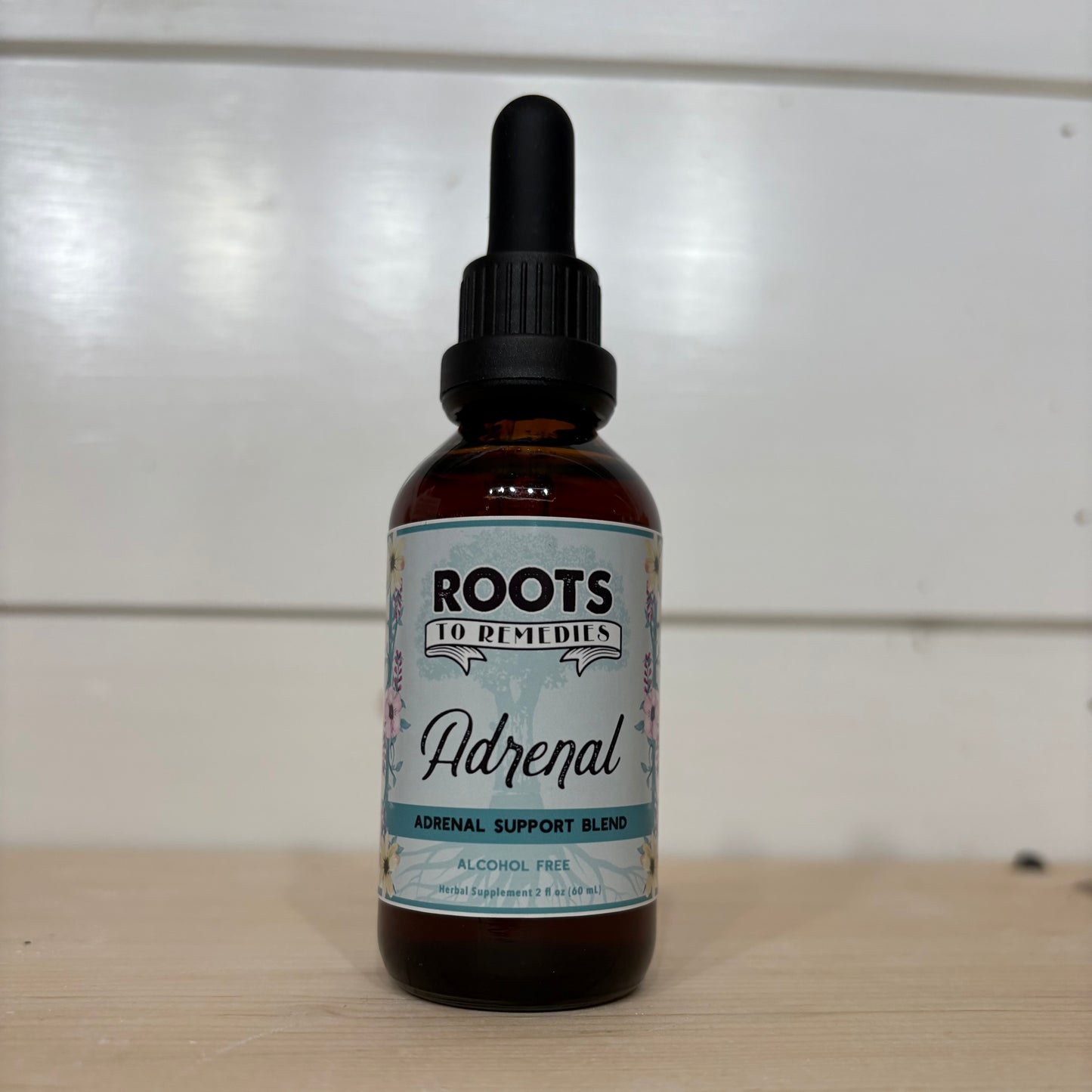 ADRENAL - Adrenal Support Blend - Alcohol Free 2 fl oz- by Roots to Remedies