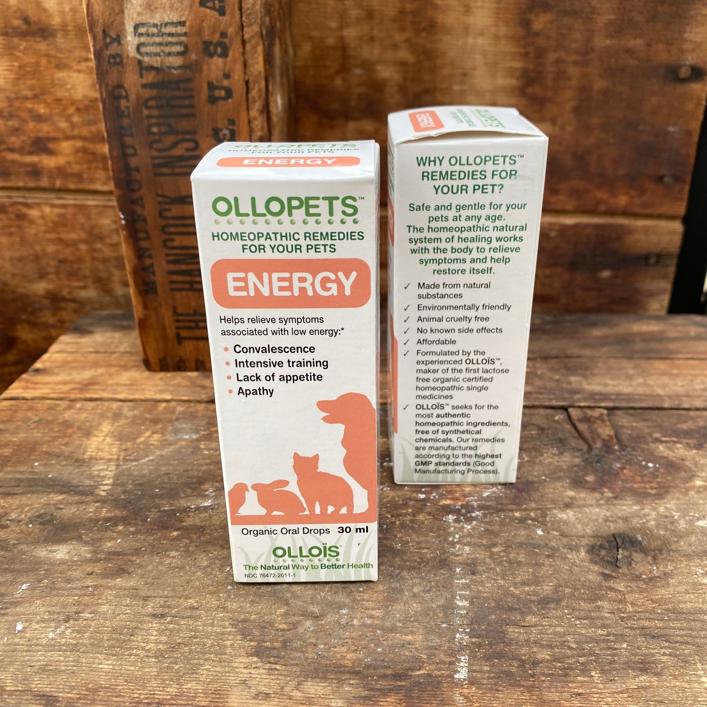 ENERGY - Homeopathic Remedies for your Pets - by Ollopets - The Hippie Farmer