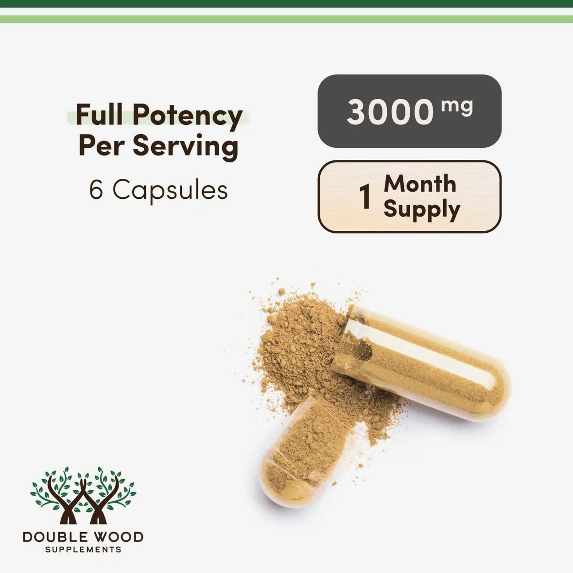 Grass Fed Beef Organs - 180 capsules by Double Wood