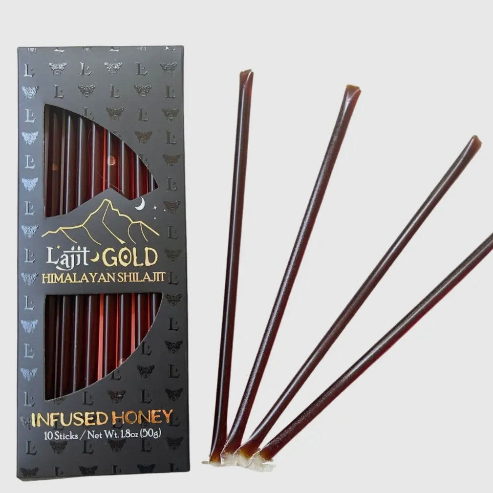 Himalayan Shilajit - Liquid Drops (1oz) or Resin Jar (0.7oz) - by Lajit