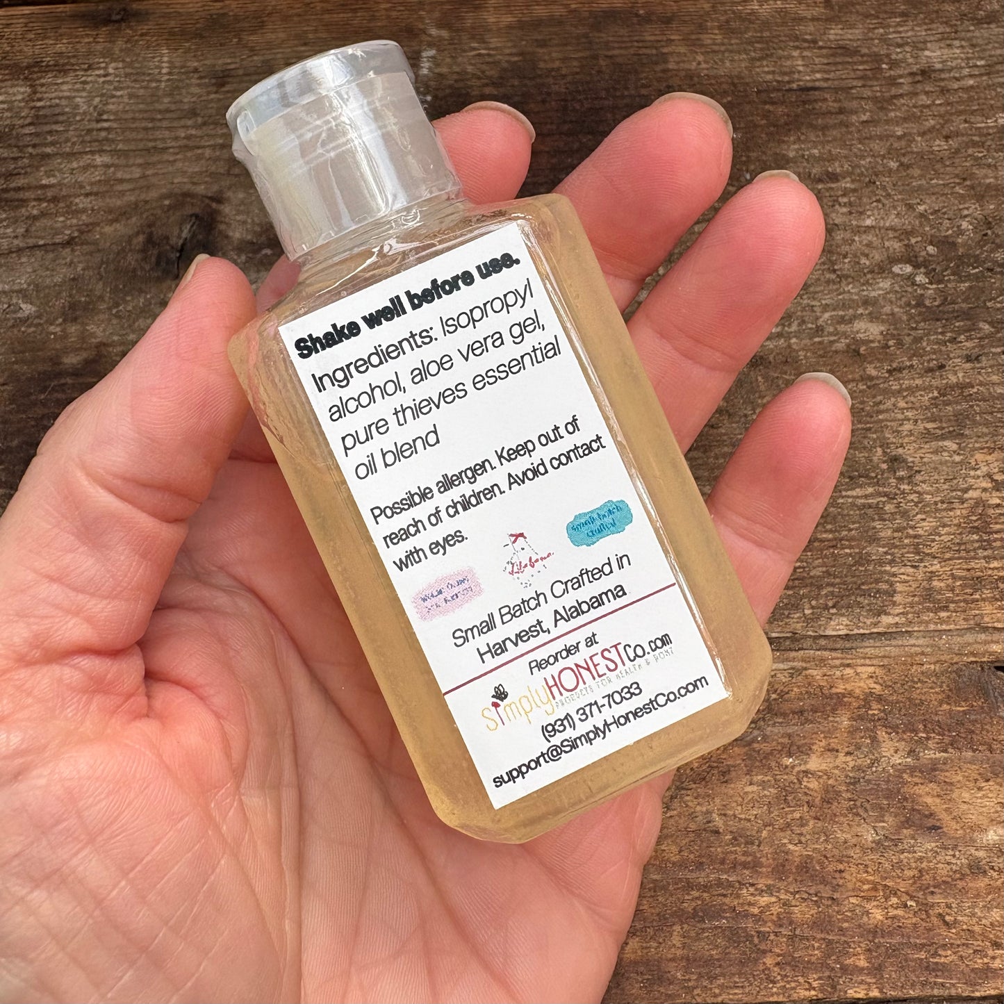 Thieves Hand Sanitizer 2oz by Simply Honest Co.