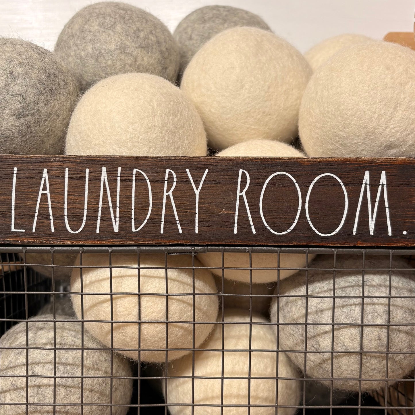 Wool Balls - Great for the dryer - Grey or White