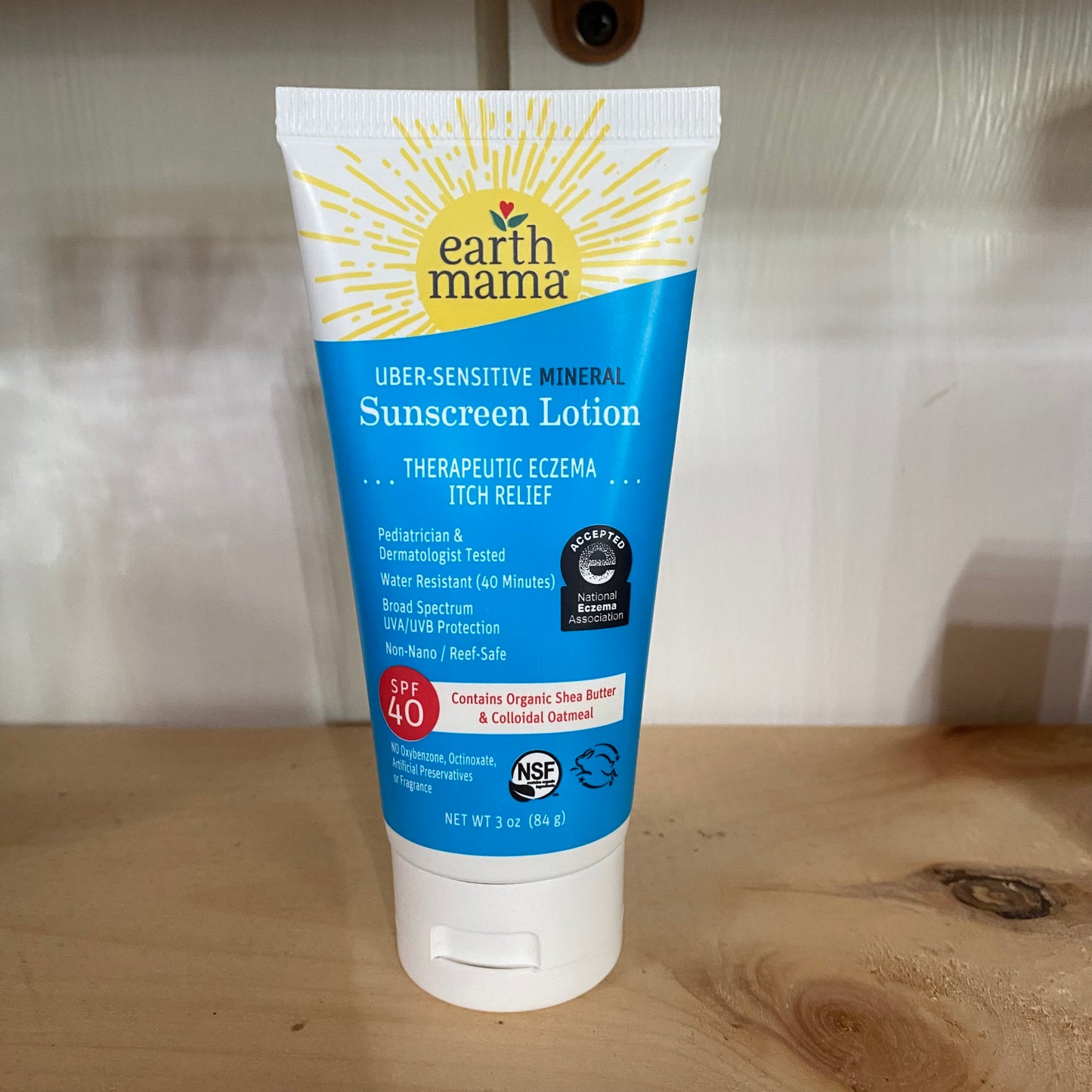 Mineral Sunscreen Lotion - Uber Sensitive, Broad Spectrum, or Broad Spectrum Face Stick - by Earth Mama - The Hippie Farmer