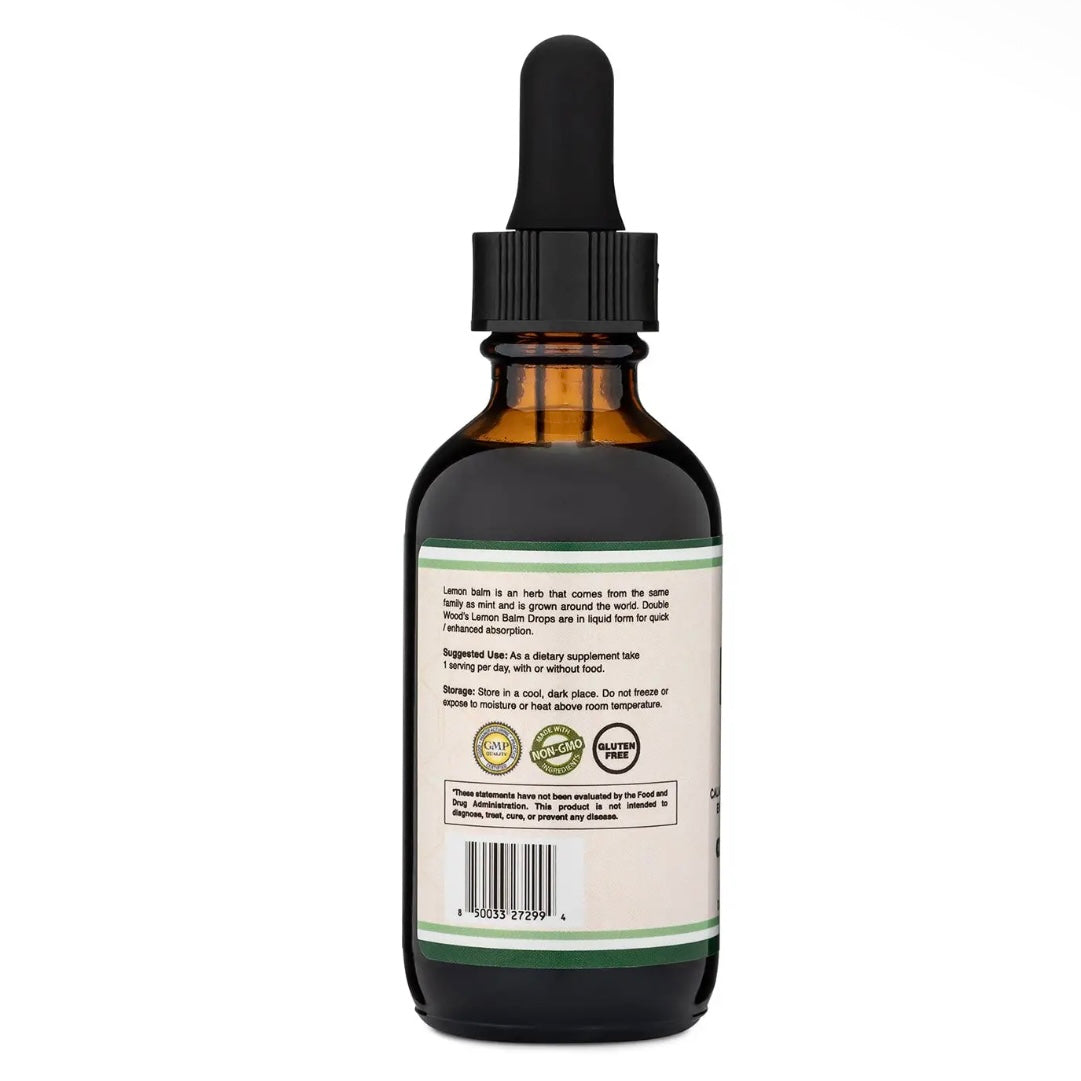 Lemon Balm - Organic Calming Support 2fl oz by Double Wood