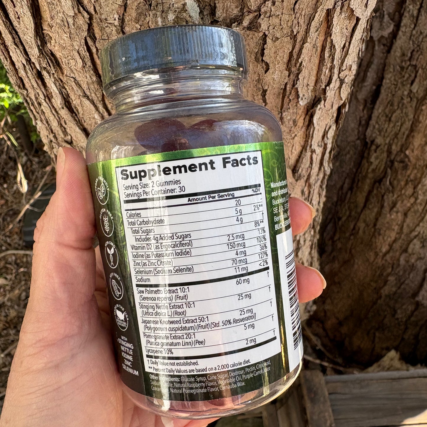 9 in 1 Saw Palmetto Prostate Support Gummies - by Bucklebury