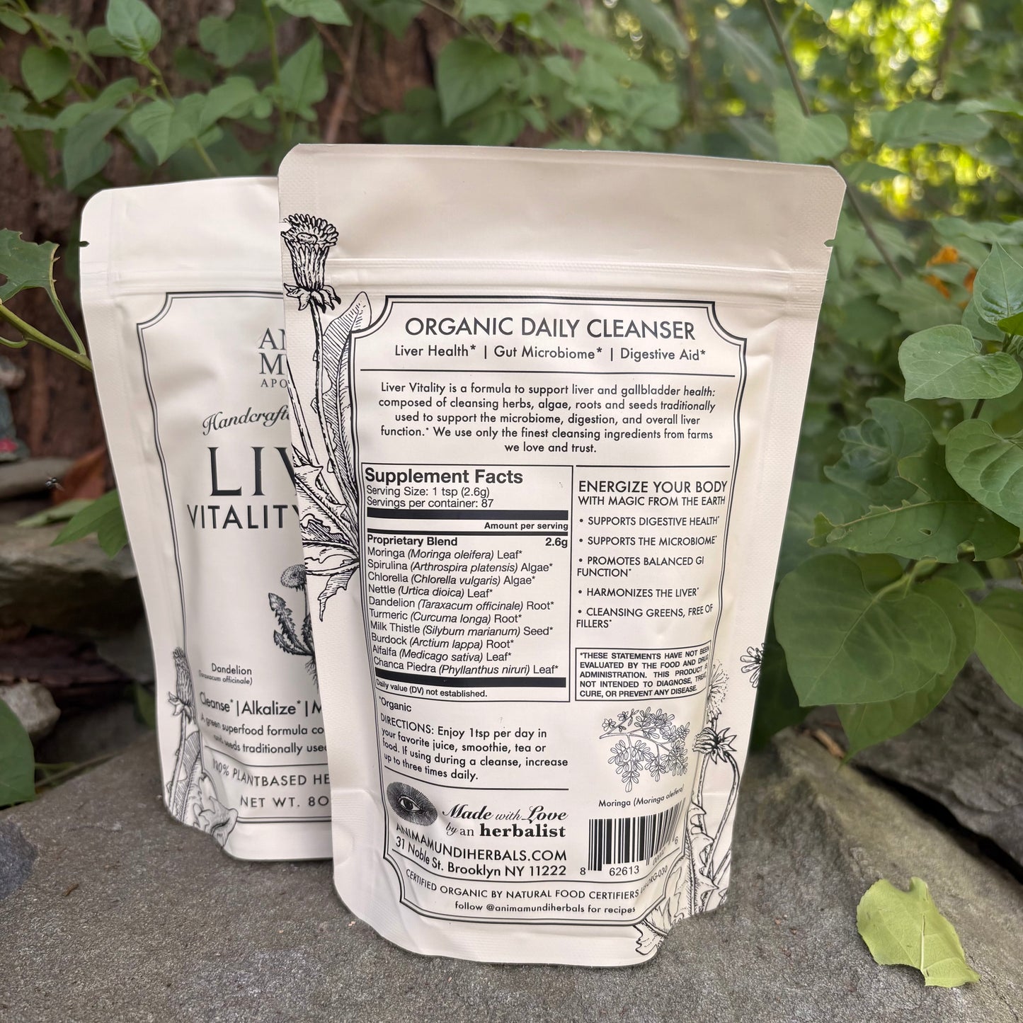 Liver Vitality Greens - 8 oz by Anima Mundi