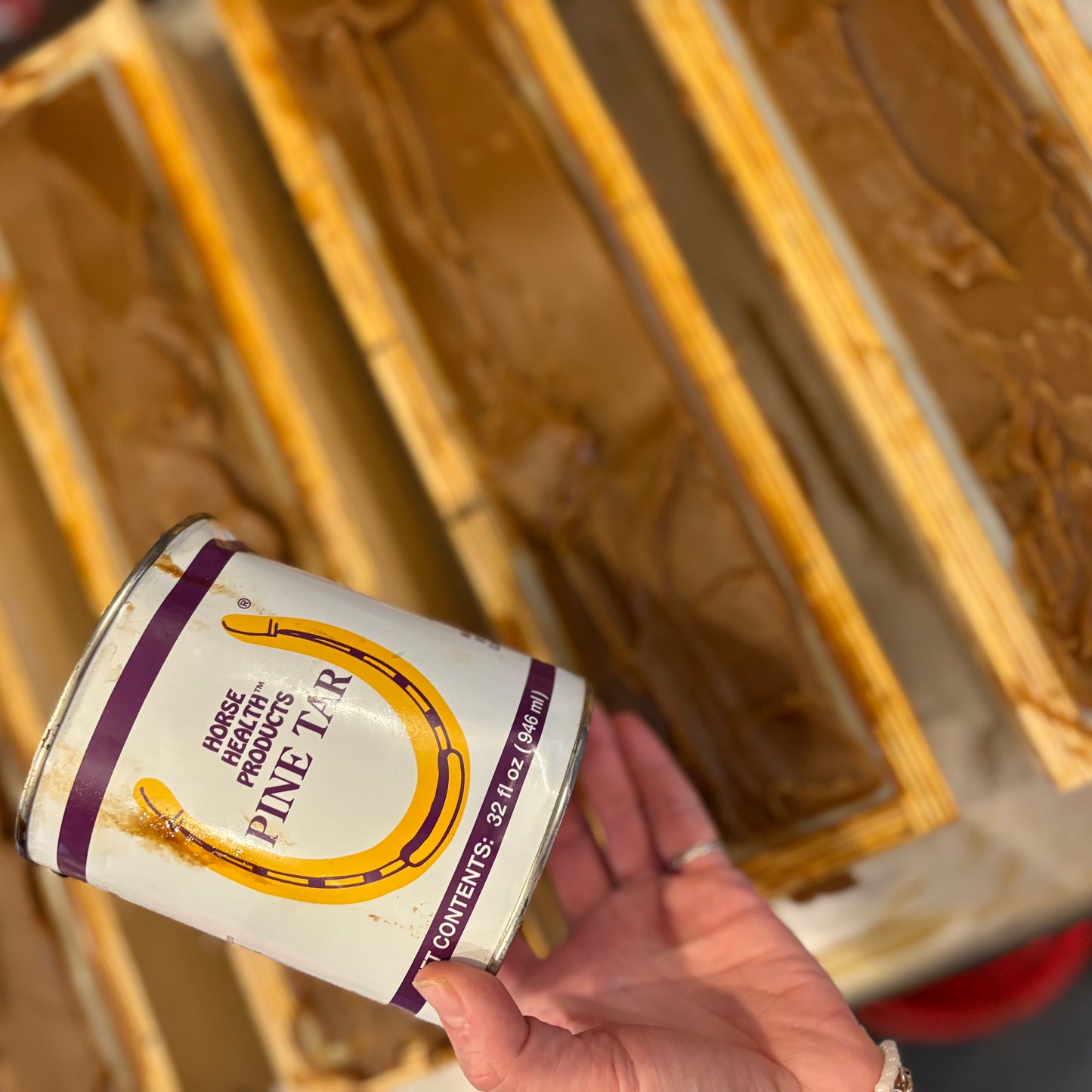 Pine Tar Soap with Goat Milk - Unscented - The Hippie Farmer