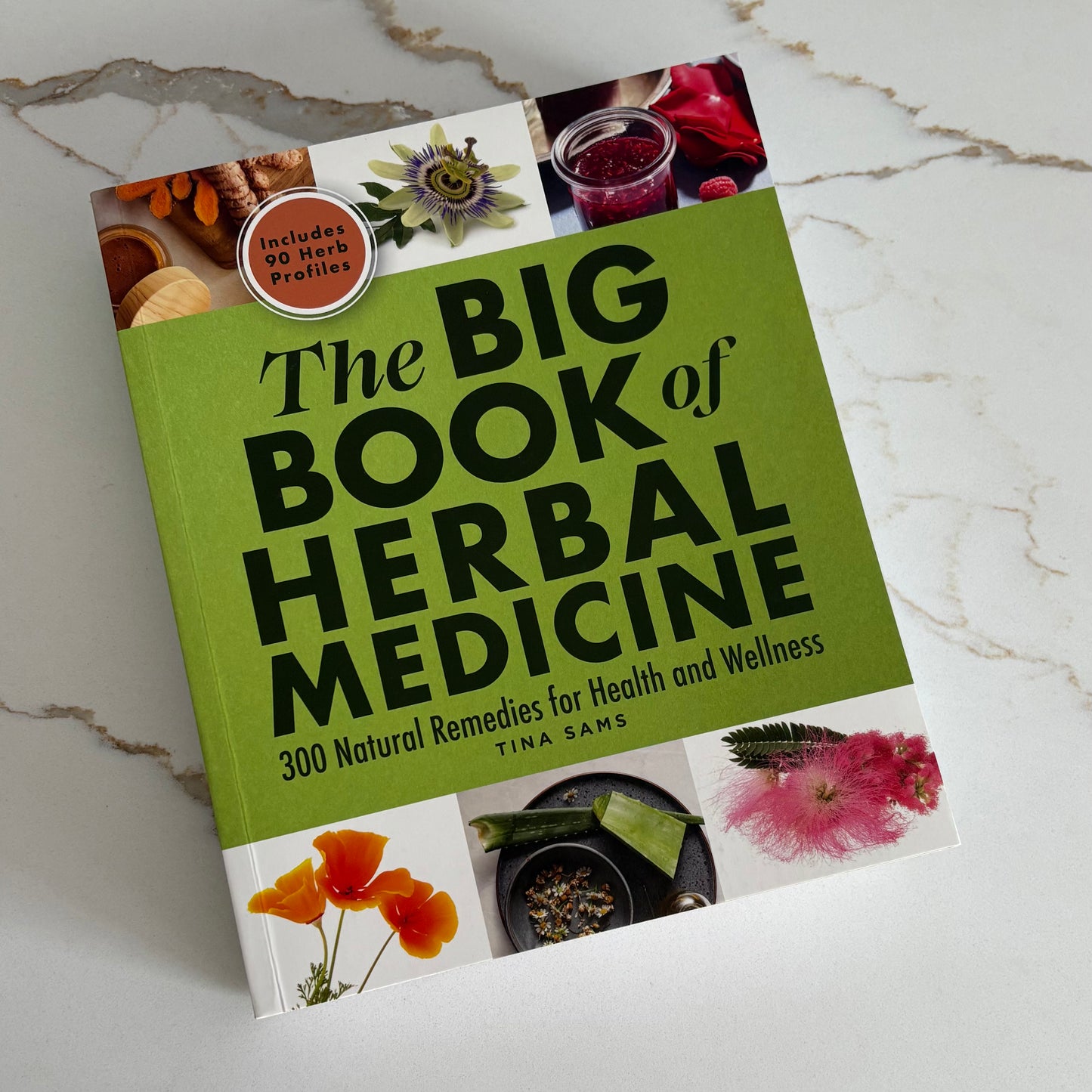 The Big Book of Herbal Medicine - 300 Natural Remedies for Health and Wellness - by Tina Sams - The Hippie Farmer