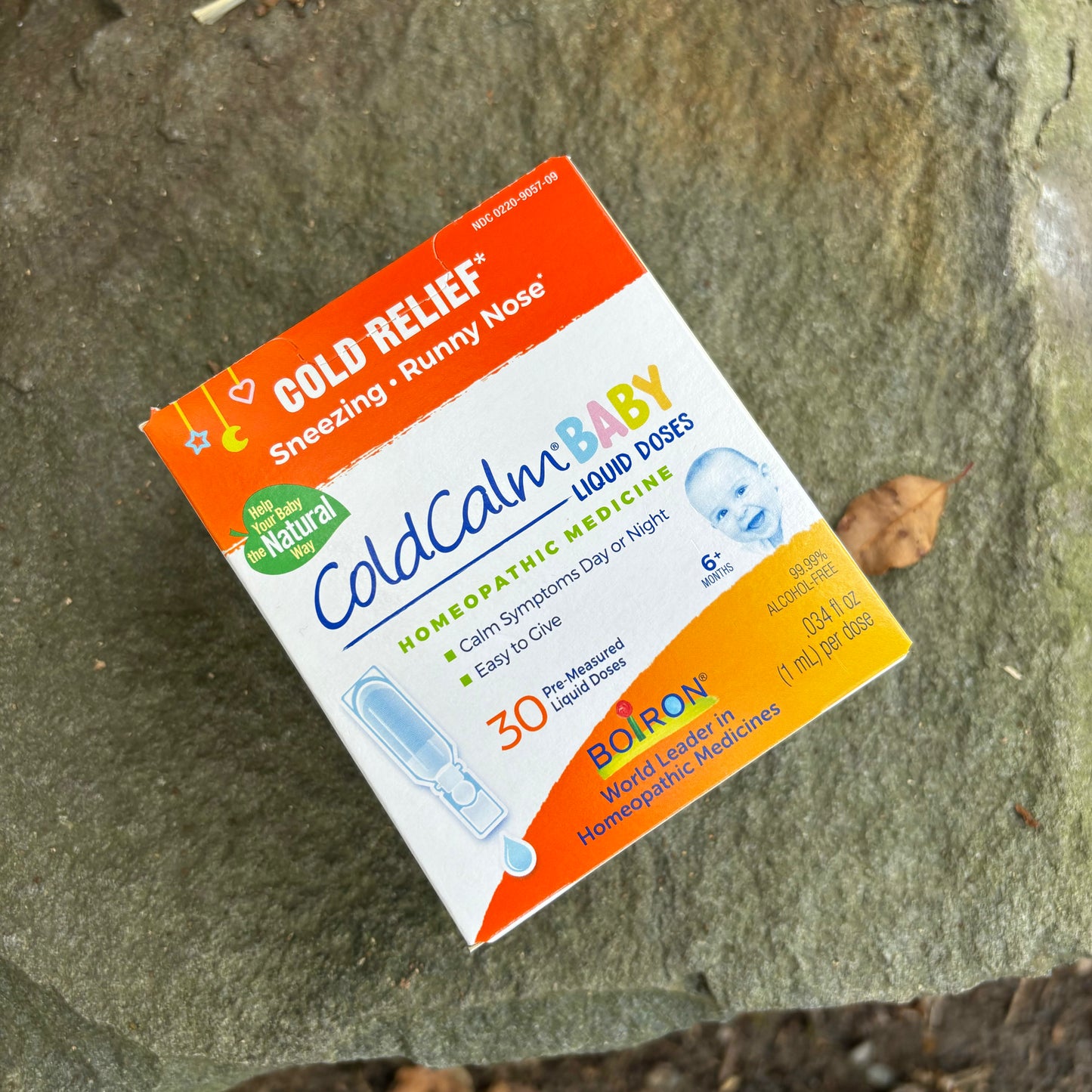 Cold Calm Baby - 30 Liquid Doses - Homeopathic by BOIRON - The Hippie Farmer