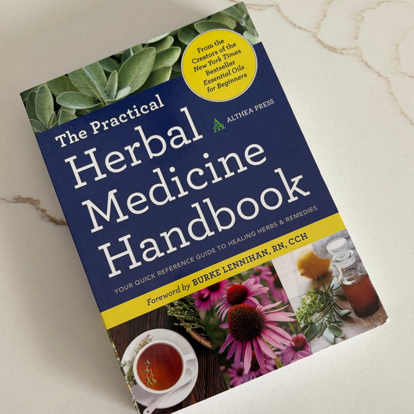 The Practical Herbal Medicine Handbook - Your quick reference guide to healing herbs & remedies - Book by Althea Press - The Hippie Farmer