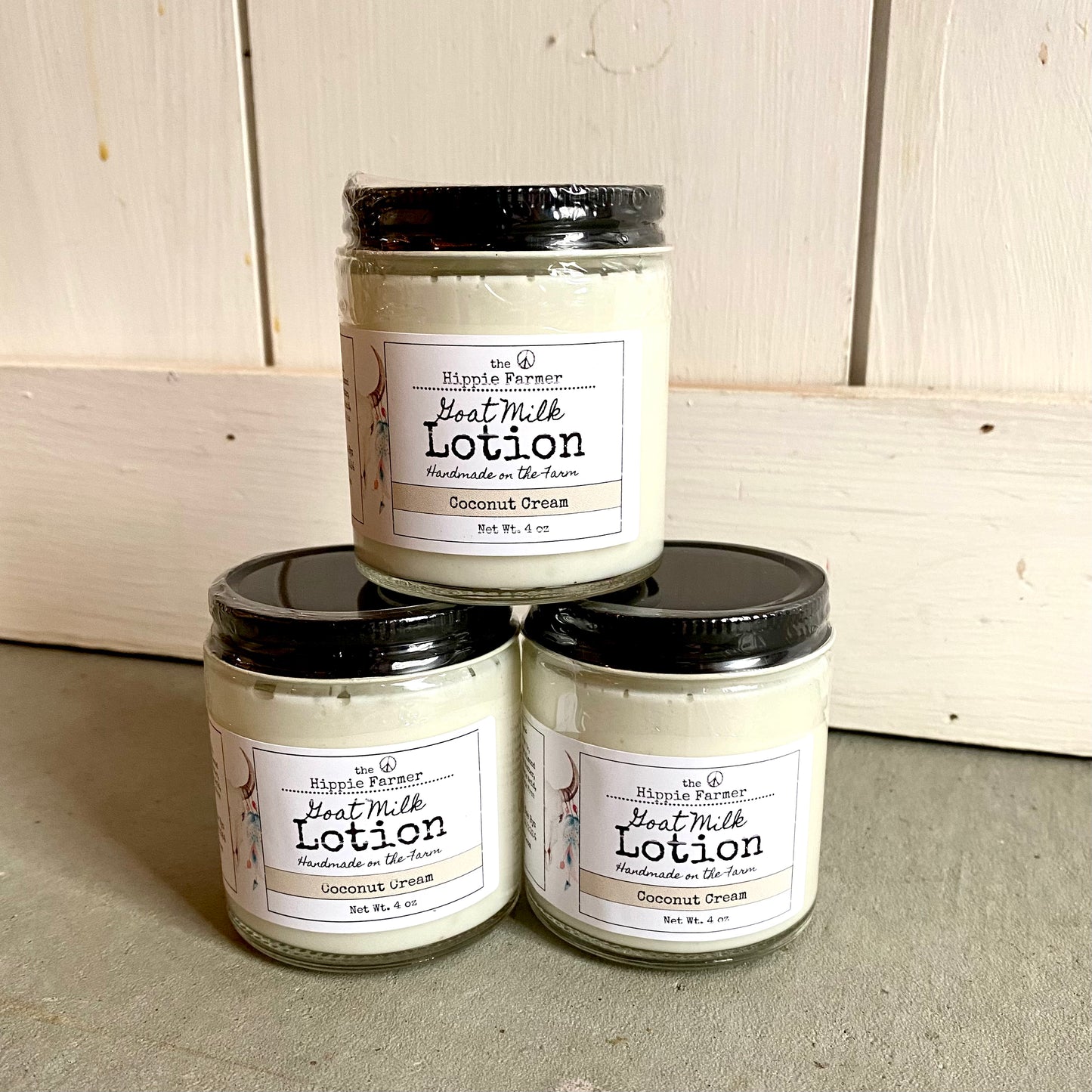 Goat Milk Lotion - Coconut Cream - The Hippie Farmer