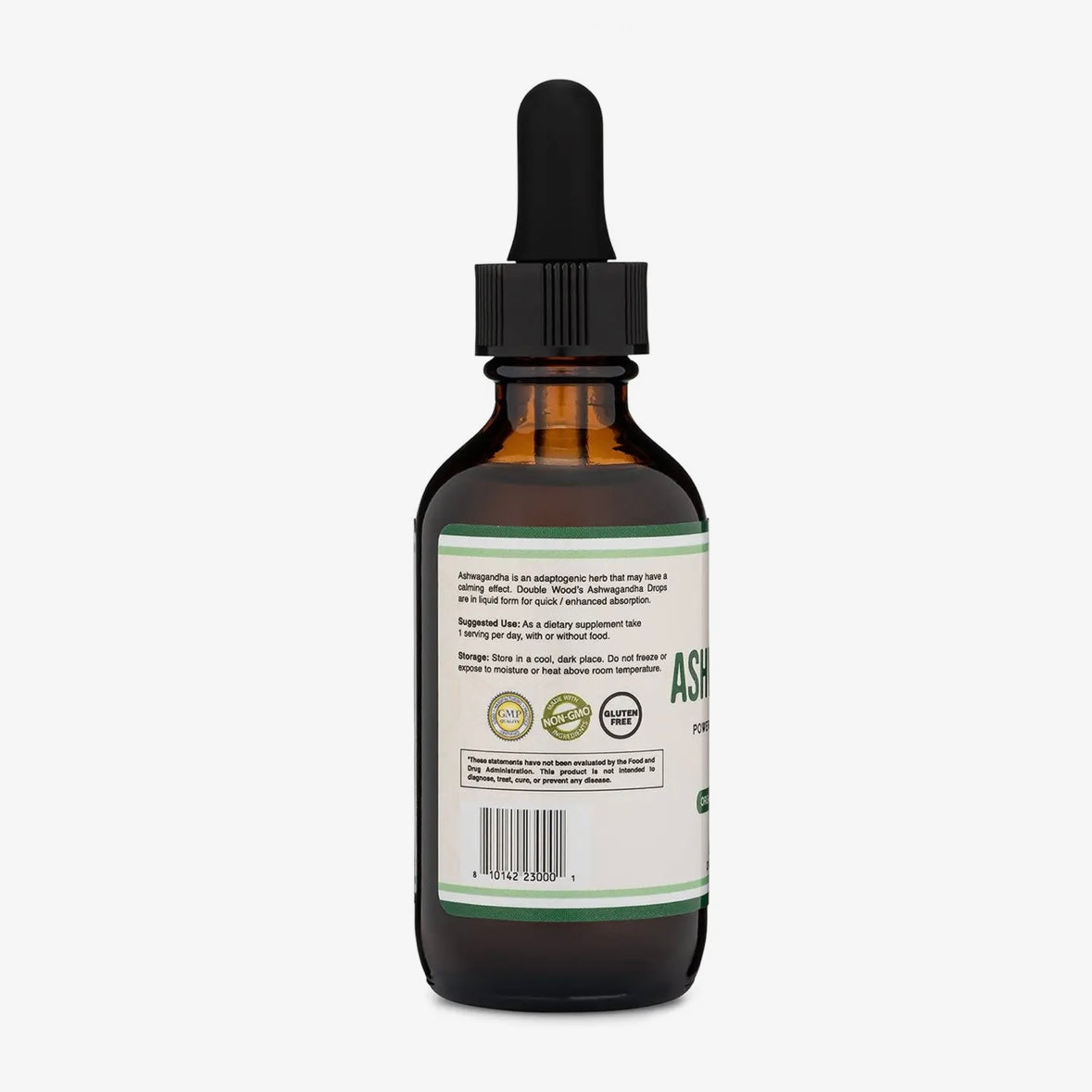 Ashwagandha - Adaptogenic for Calming - 2fl oz by Double Wood