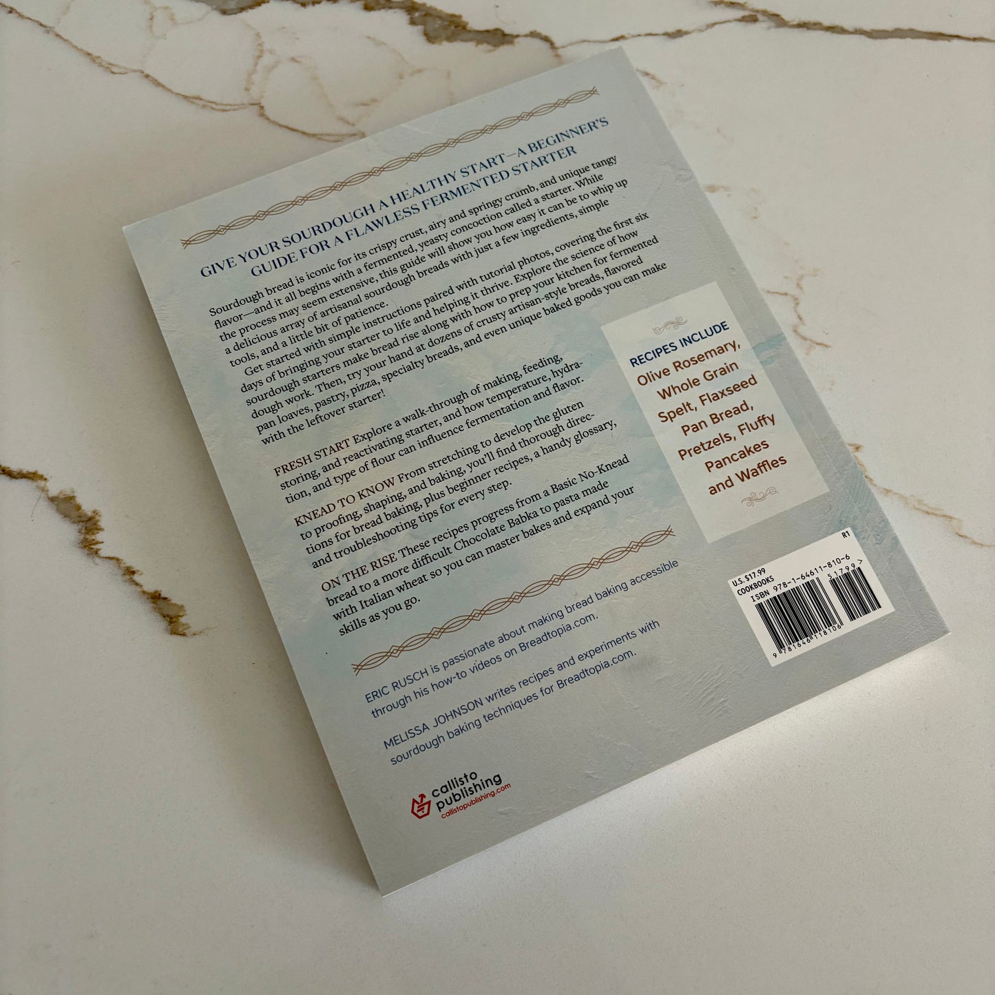 Sourdough Cookbook for Beginners - A step by step introduction to make your own fermented breads