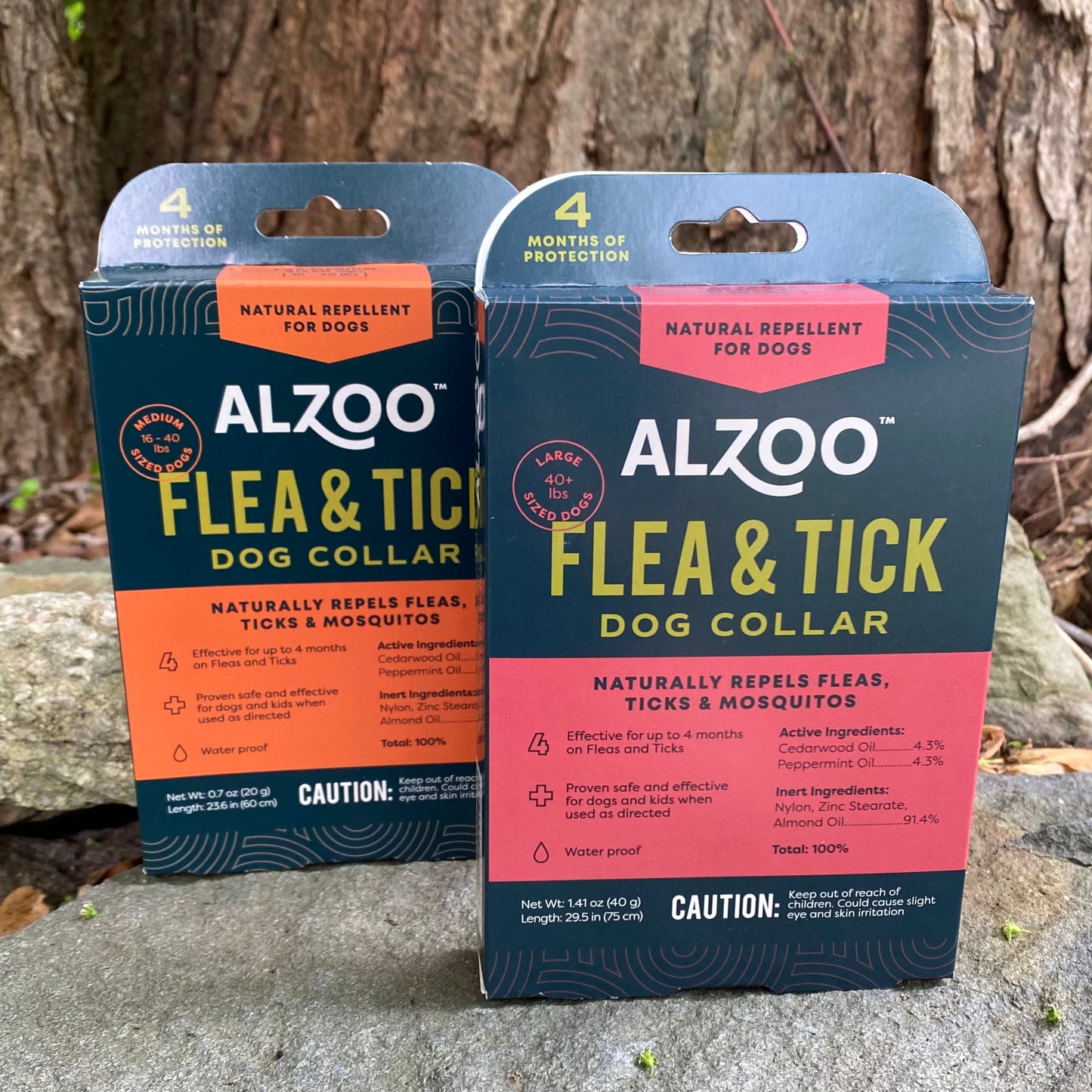 Flea & Tick Dog Collar - Small, Med, or Large Sizes - by ALZOO - The Hippie Farmer