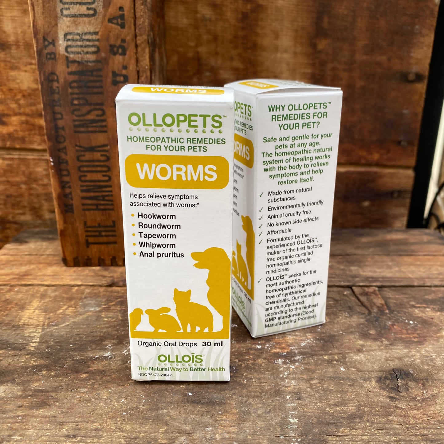 WORMS - Homeopathic Remedies for your Pets - by Ollopets - The Hippie Farmer