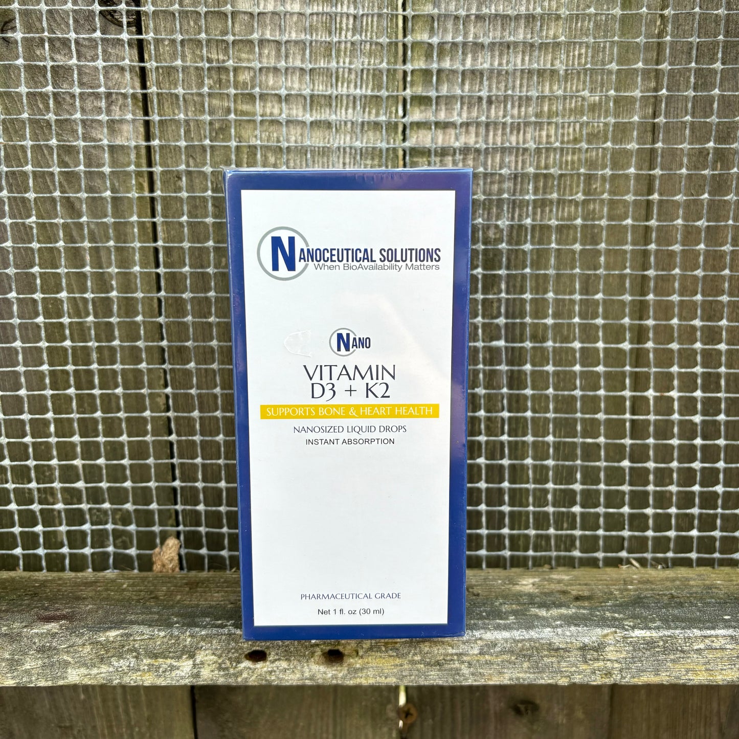 Nanosized Liquid Drops - Glutathione, Vit D3 + K2, or Methyl B12 - by Nanoceutical Solutions - The Hippie Farmer