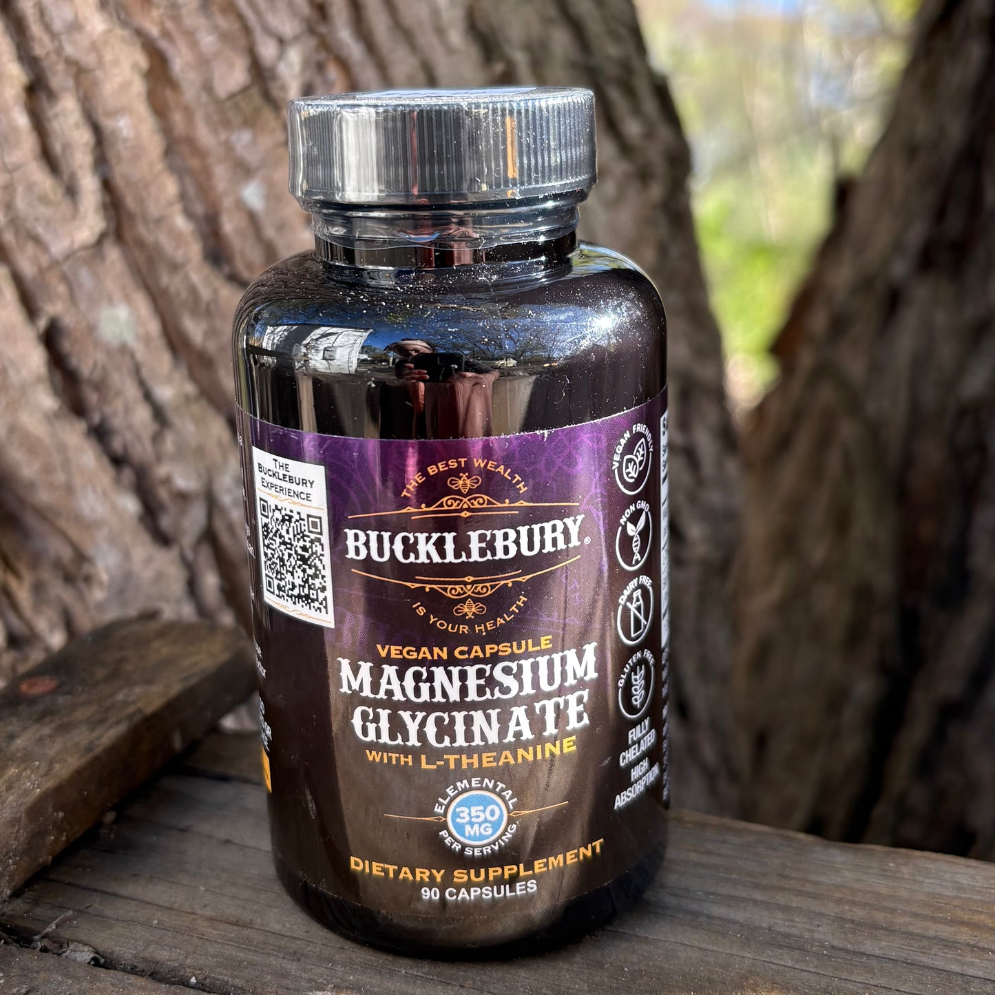 Magnesium Glycinate with L-THEANINE - by Bucklebury