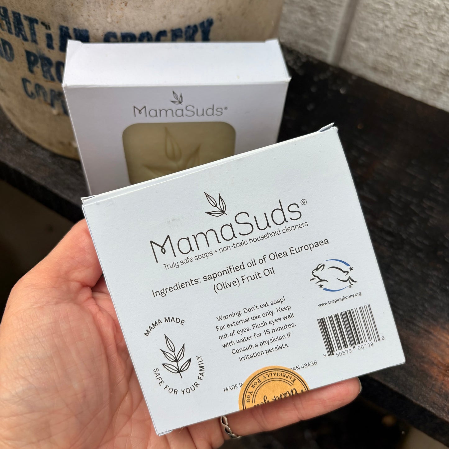 Castile Bar Soap - Unscented 5oz by MamaSuds