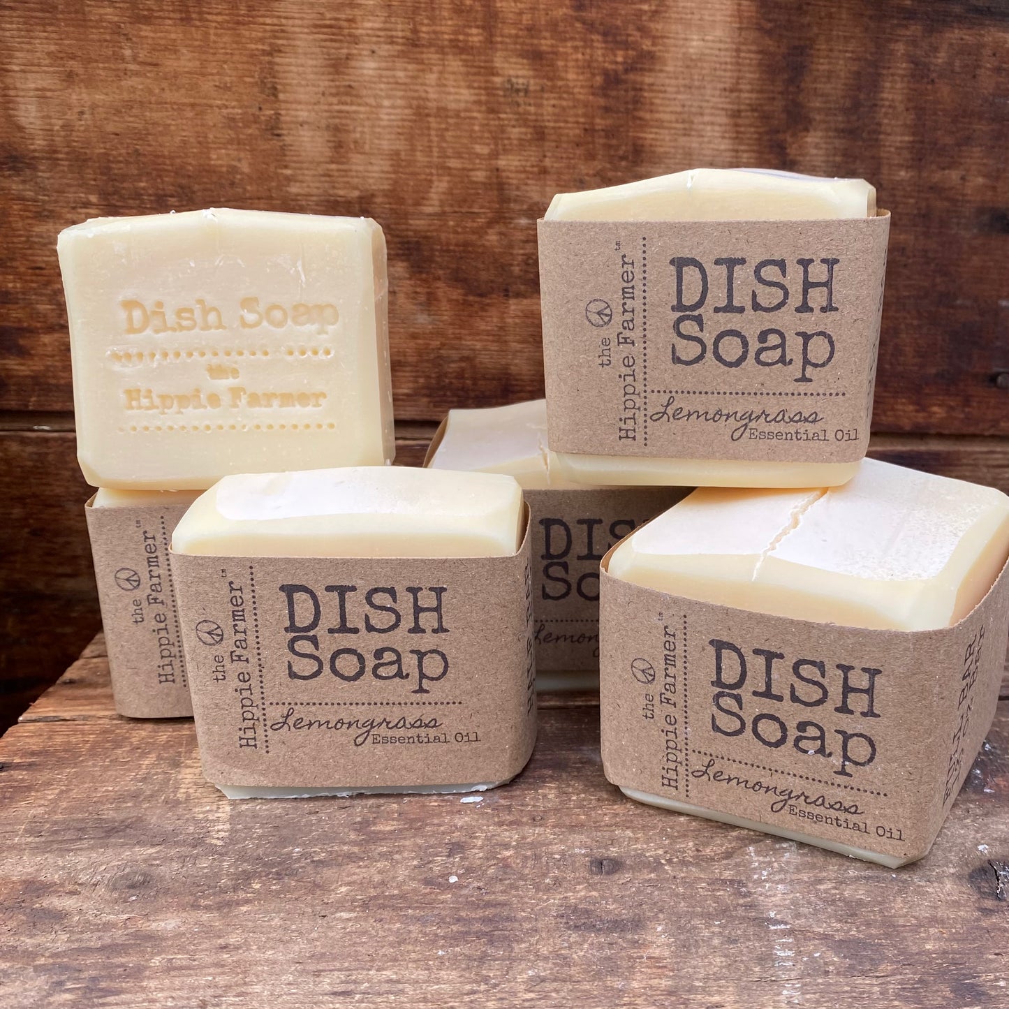 Dish Soap - Lemongrass - Half or Full Bar - The Hippie Farmer