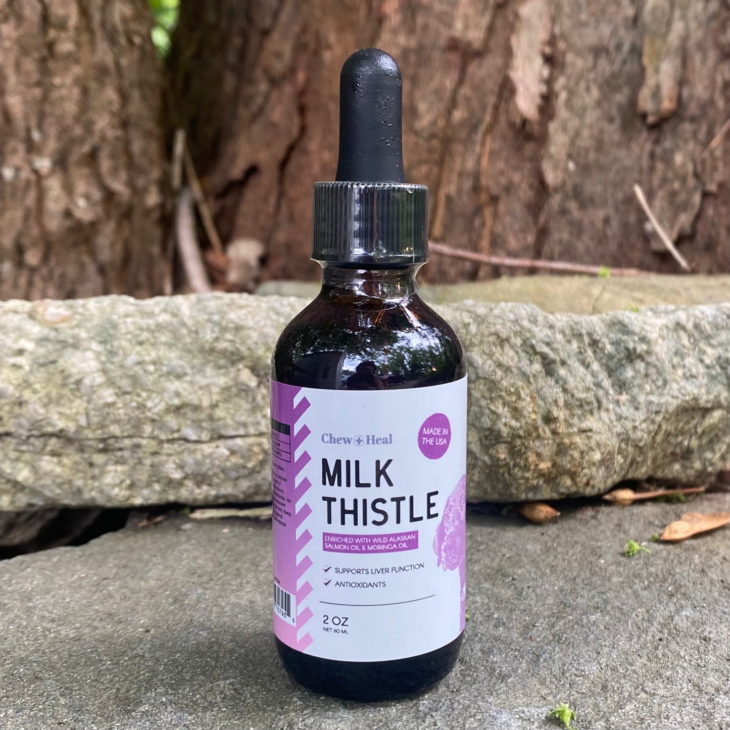 Milk Thistle for Dogs - Support Liver Functions & Antioxidants - by Chew + Heal - The Hippie Farmer