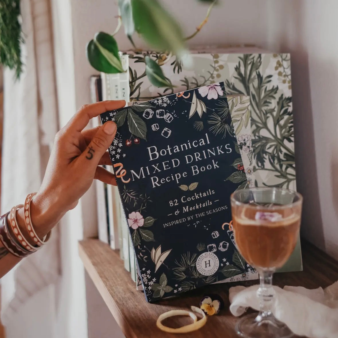 Botanical Mixed Drinks Recipe Book by Herbal Academy - The Hippie Farmer