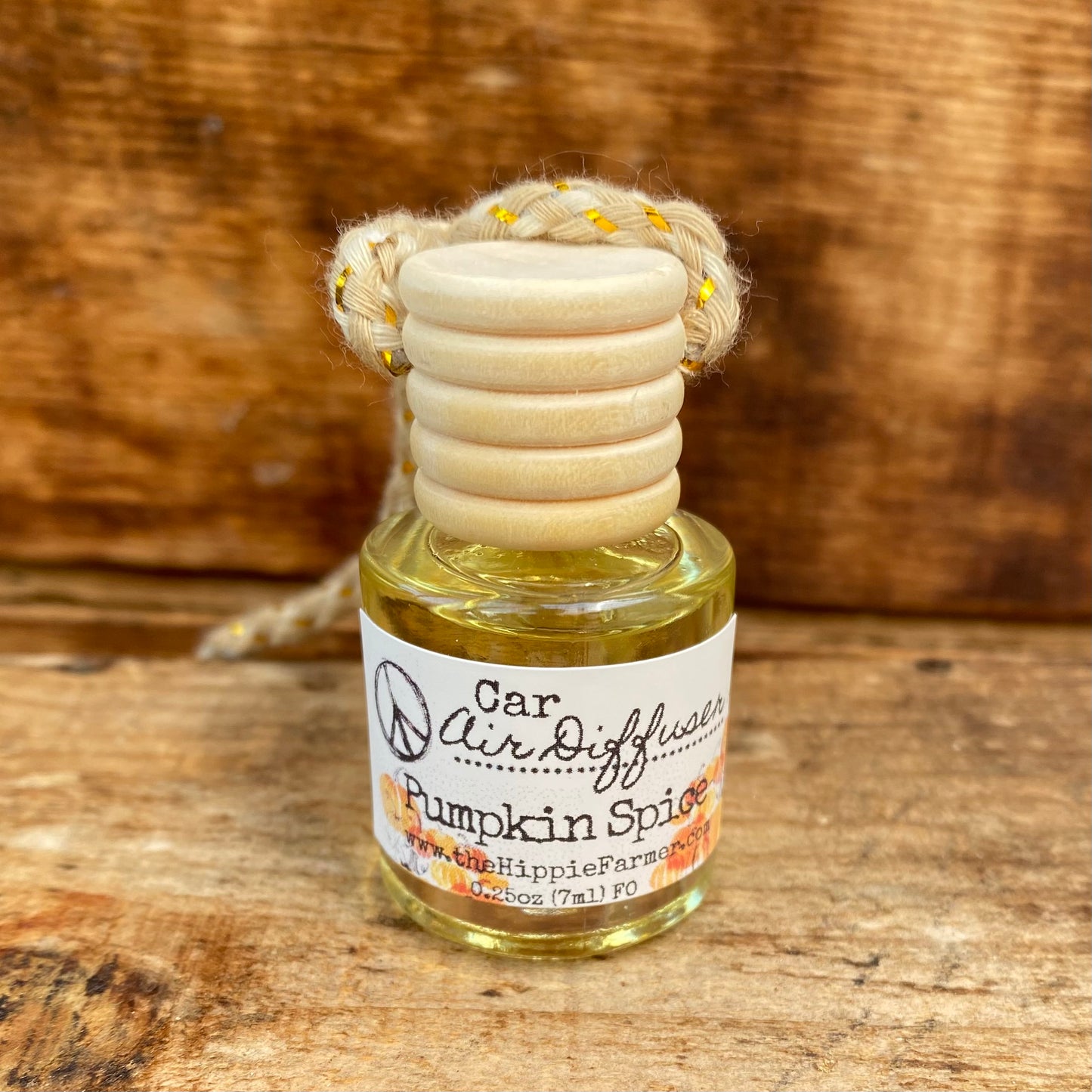 Seasonal Car Diffusers - Fall Scents - The Hippie Farmer