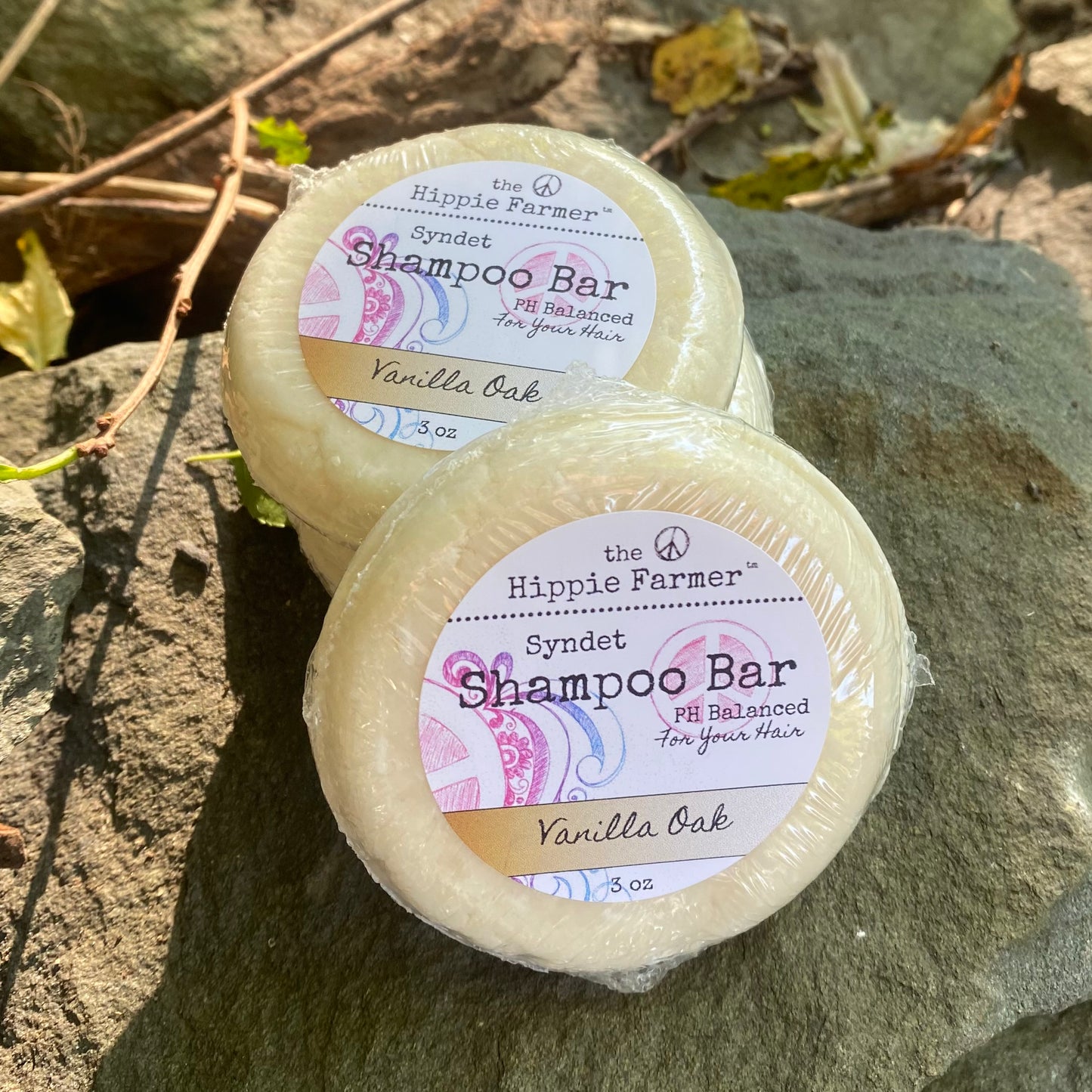 Syndet Shampoo Bar - Vanilla Oak - The Hippie Farmer