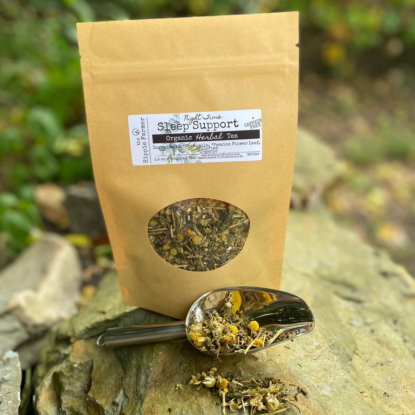 Night Time Sleep Support - Organic Herbal Teas - 1.5oz - The Hippie Farmer