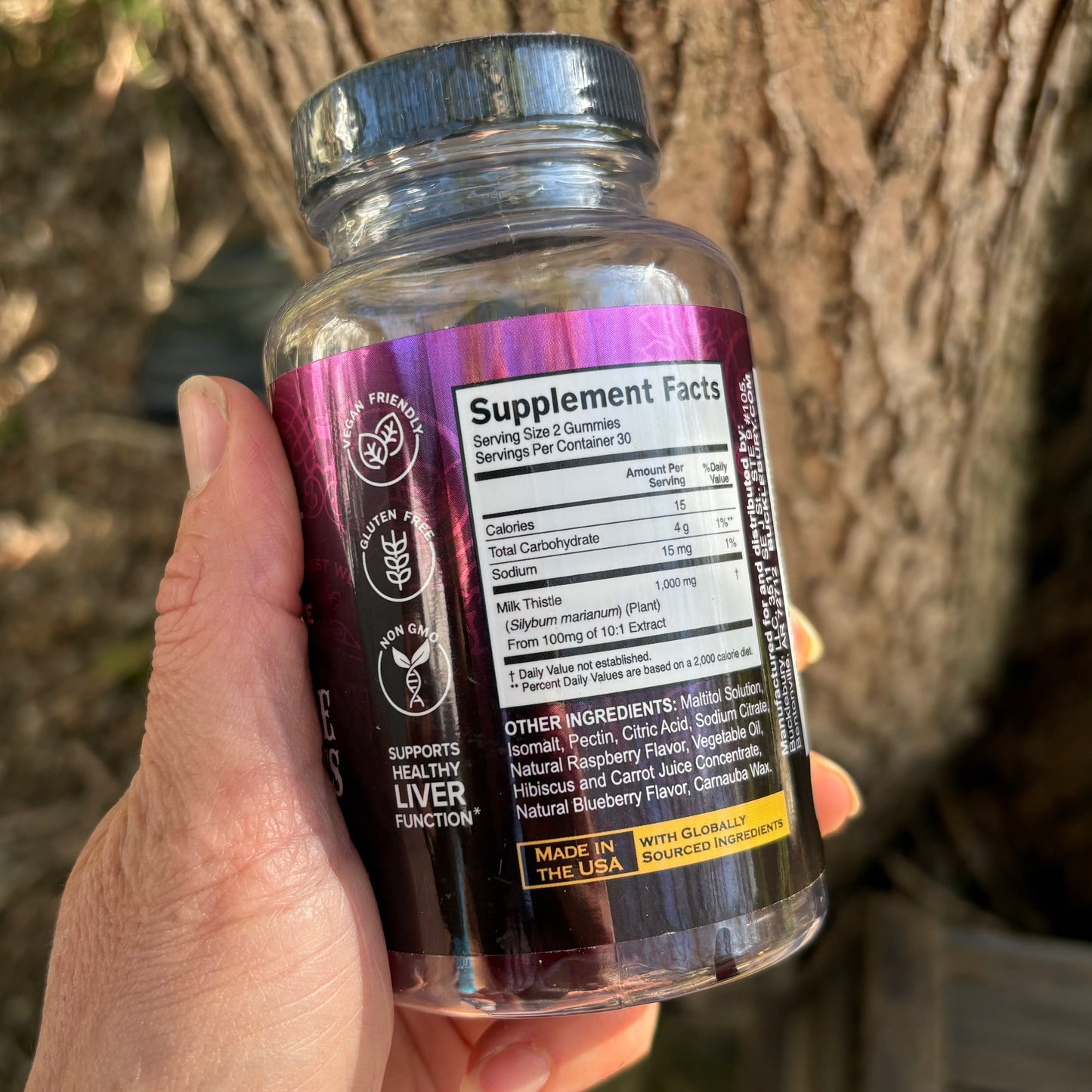Sugar Free Milk Thistle Gummies - by Bucklebury