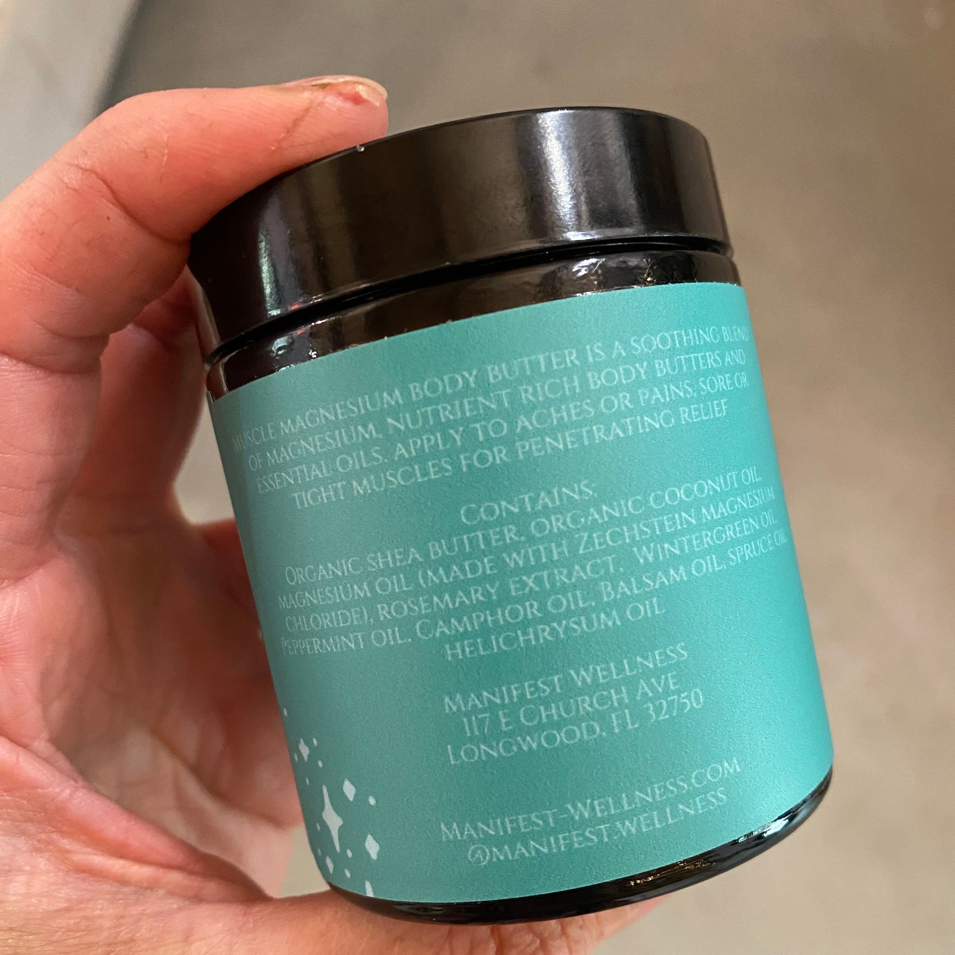 Magnesium Infused Body Butter - Unscented, Sleep or Muscle - by Manifest Wellness - The Hippie Farmer