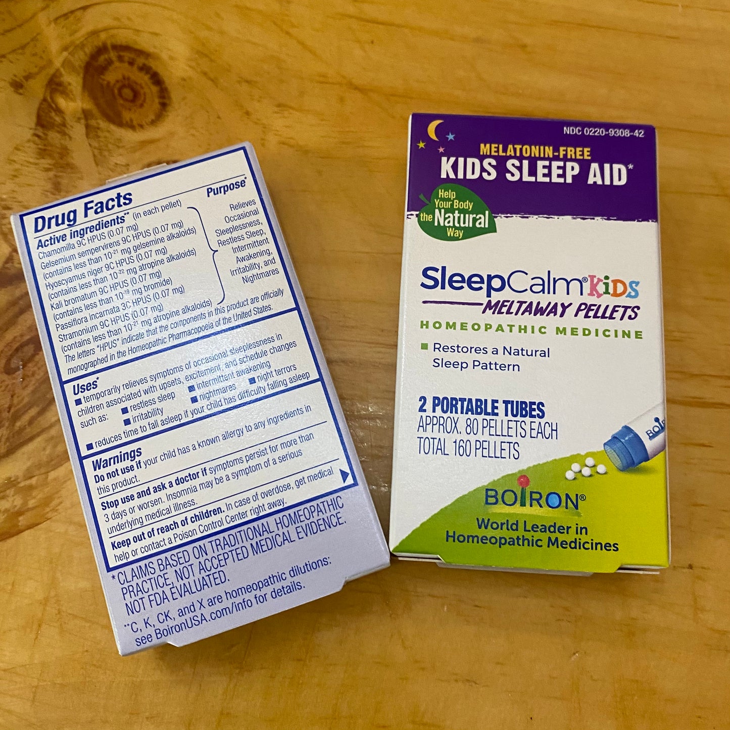 Sleep Calm - Adults or Children - Melatonin FREE - by Boiron Homeopathic - The Hippie Farmer