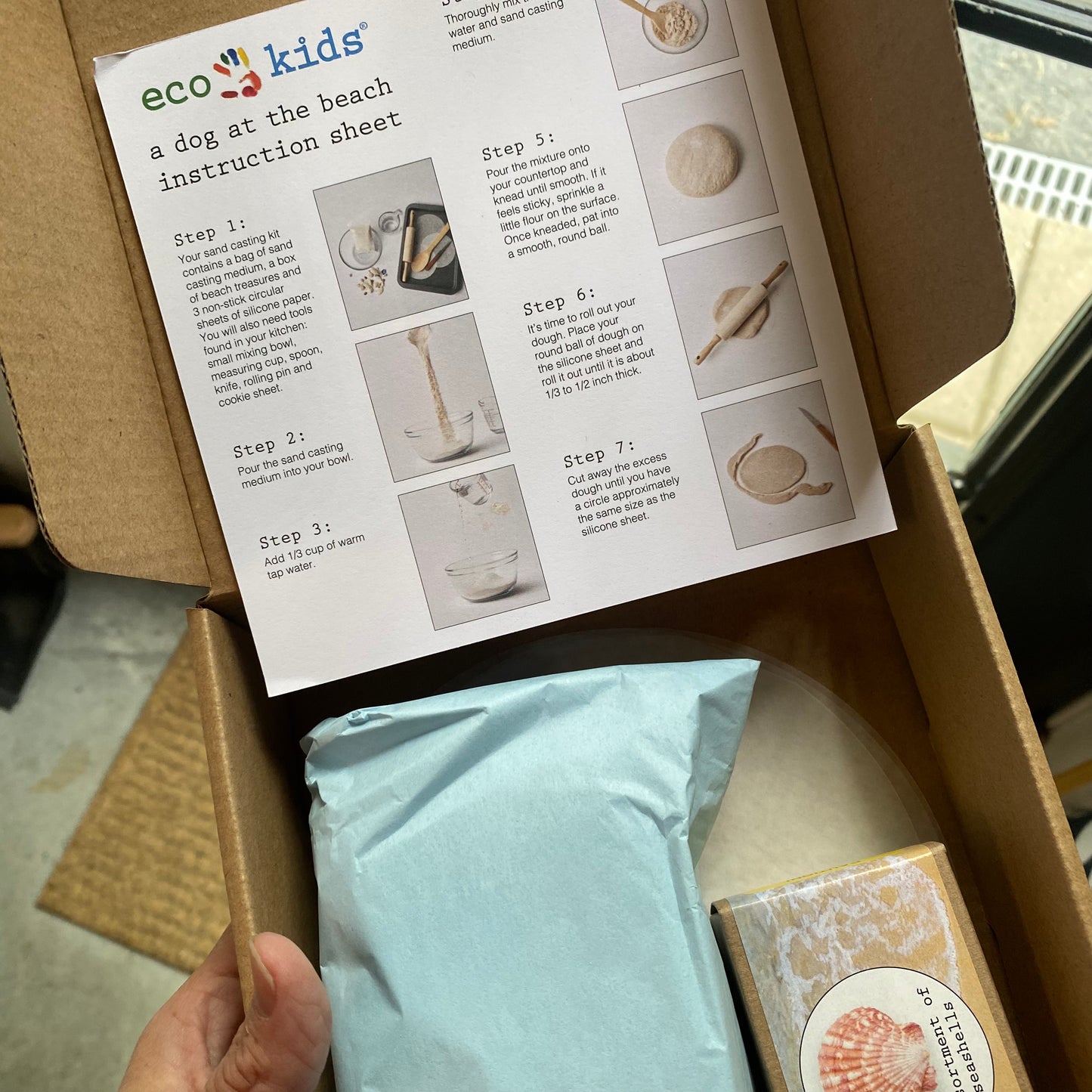 A Dog at the Beach - Paw Kit - by eco kids - The Hippie Farmer