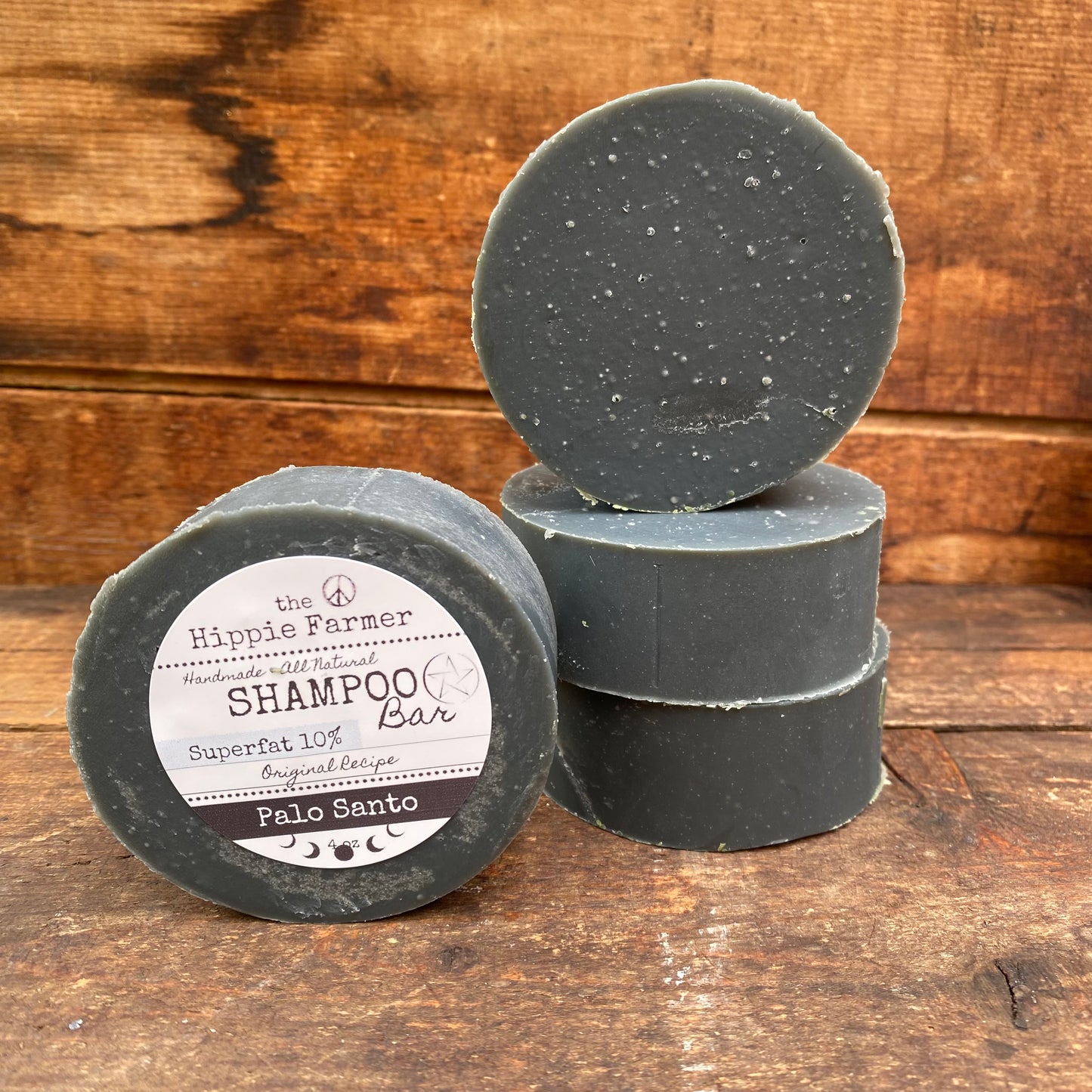 Shampoo Soap Bar - Palo Santo - 3% or 10% Superfat - The Hippie Farmer