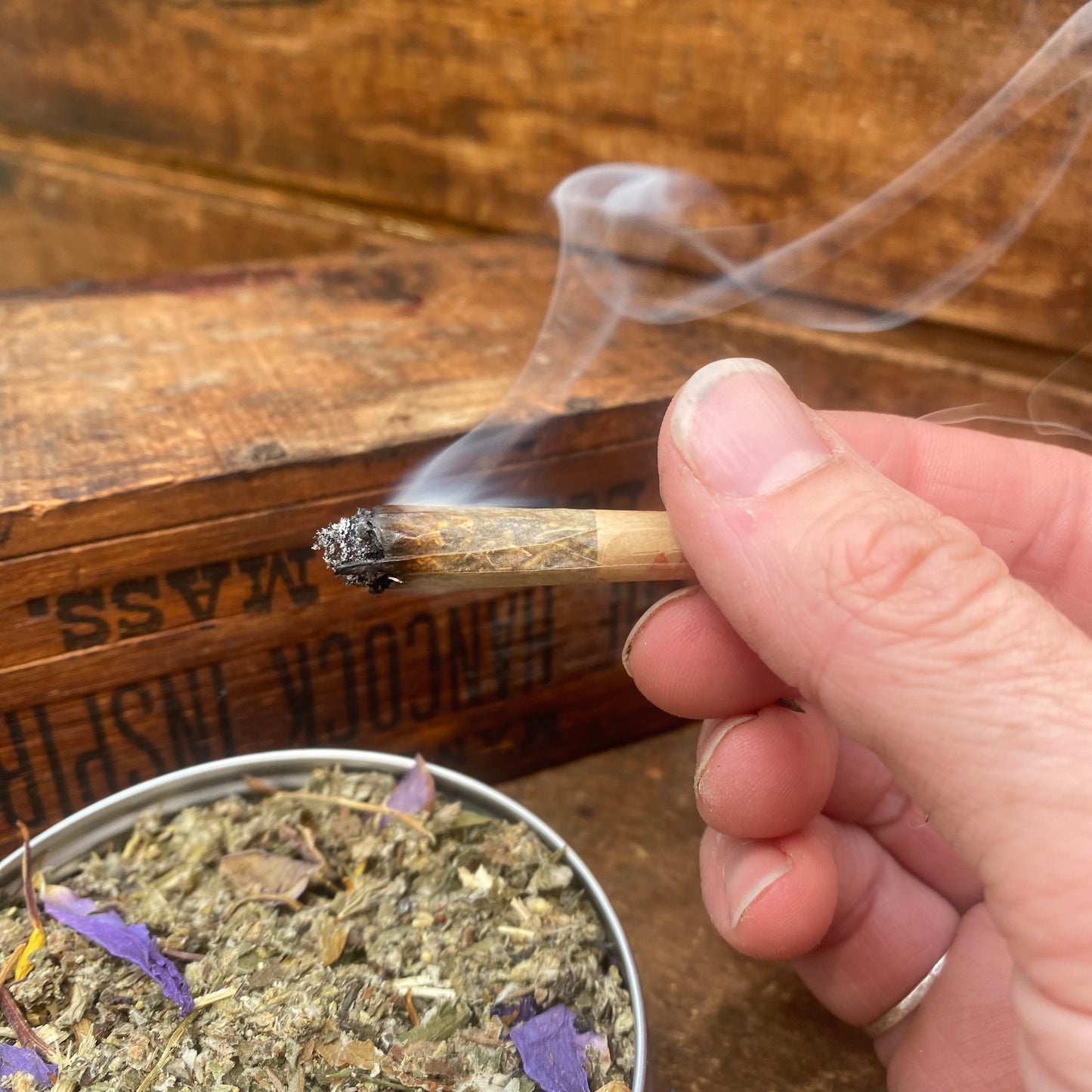 SLEEP - Smoking Blend - 3 Rolled or 4oz Tin - The Hippie Farmer