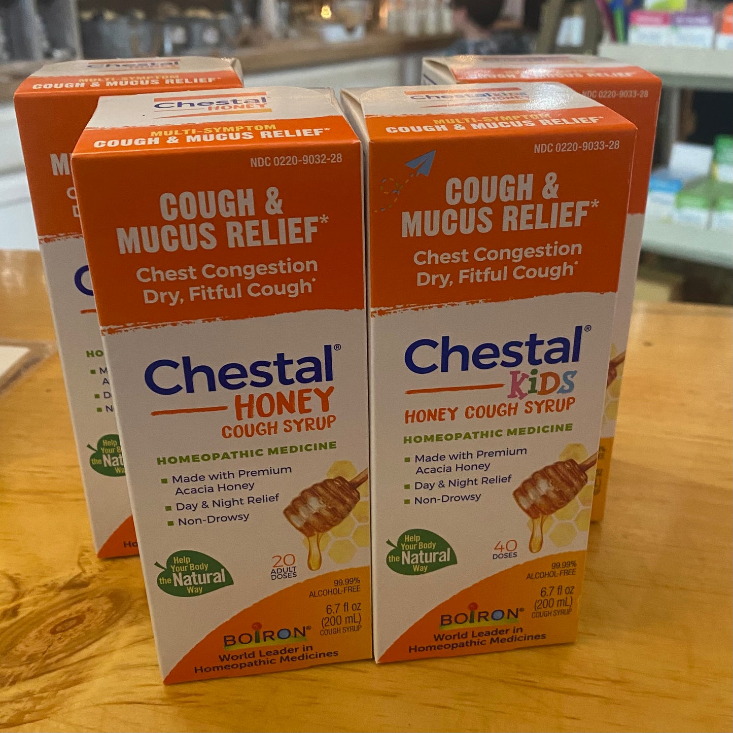 Chestal Honey - Kids or Adults - Cough Syrup - by Boiron Homeopathic - The Hippie Farmer