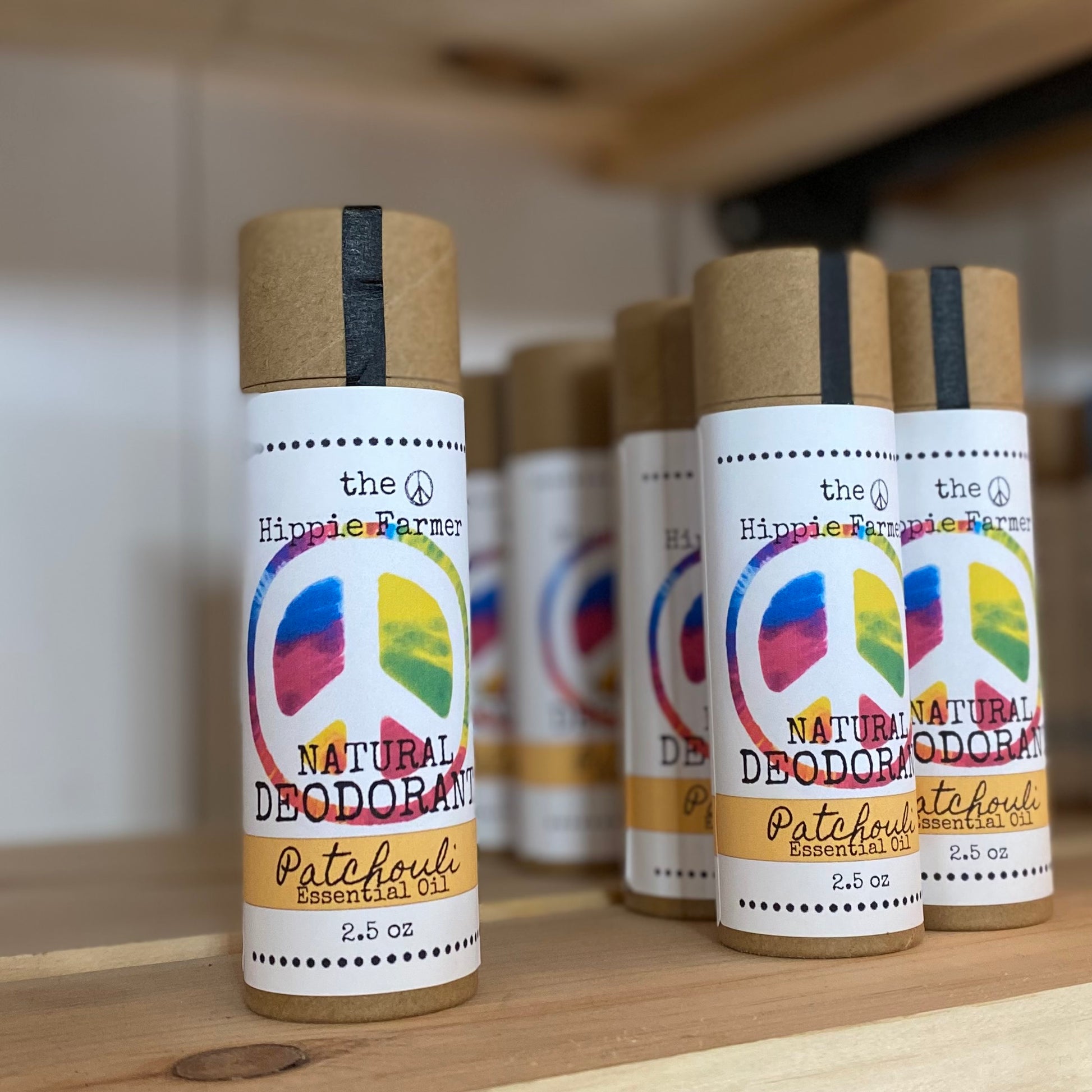 Natural Deodorant - Patchouli Essential Oil - Aluminum and Baking Soda FREE - The Hippie Farmer