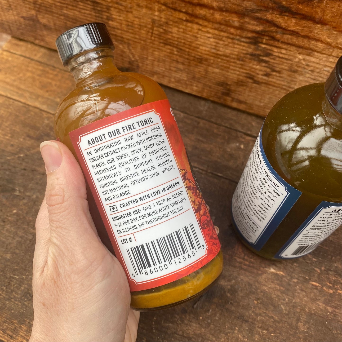 FIRE TONIC- The Fighter, The Lungs or The Digest - 8oz - by Wildfire Elixirs - The Hippie Farmer