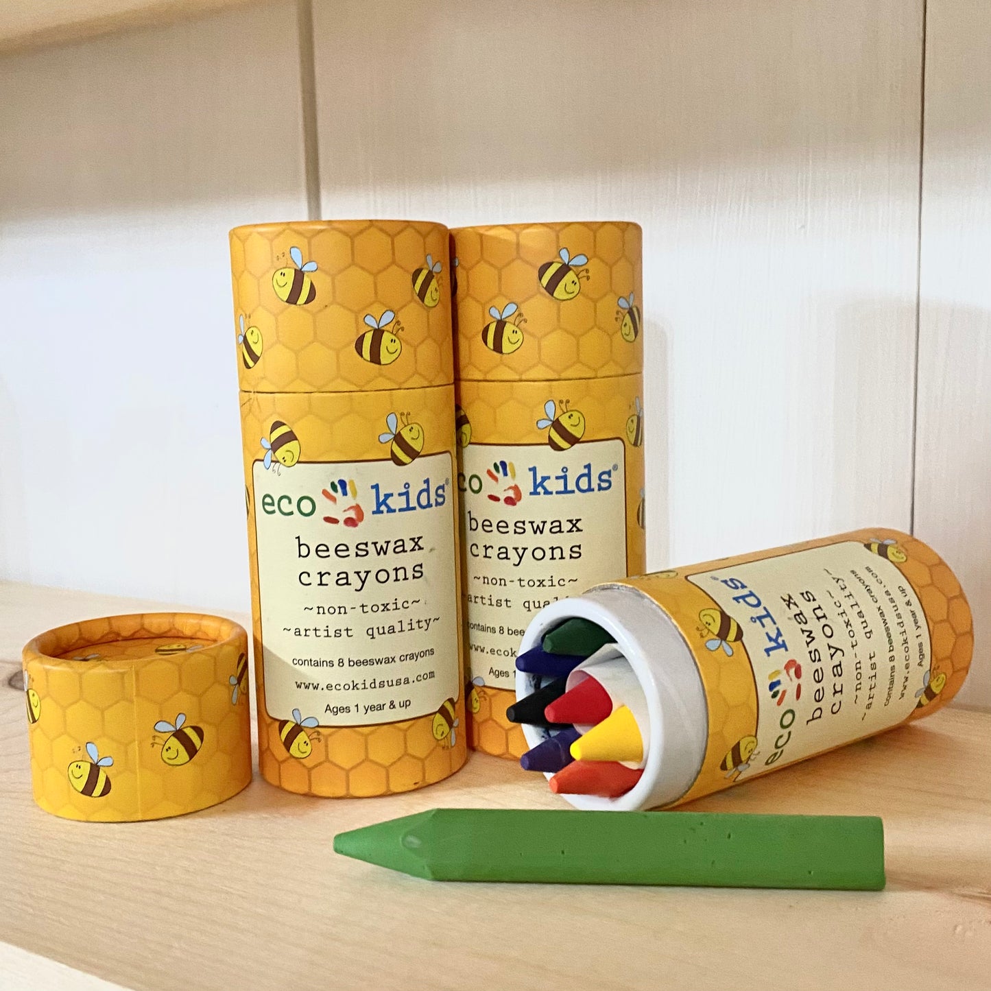 Beeswax Crayons - by eco kids - The Hippie Farmer