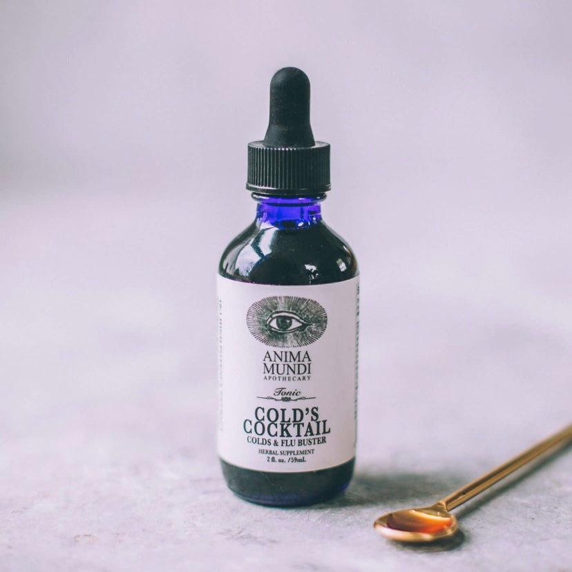 Colds Cocktail - Echinacea Plus & Rapid Relief - 2oz Tonic - by Anima Mundi - The Hippie Farmer