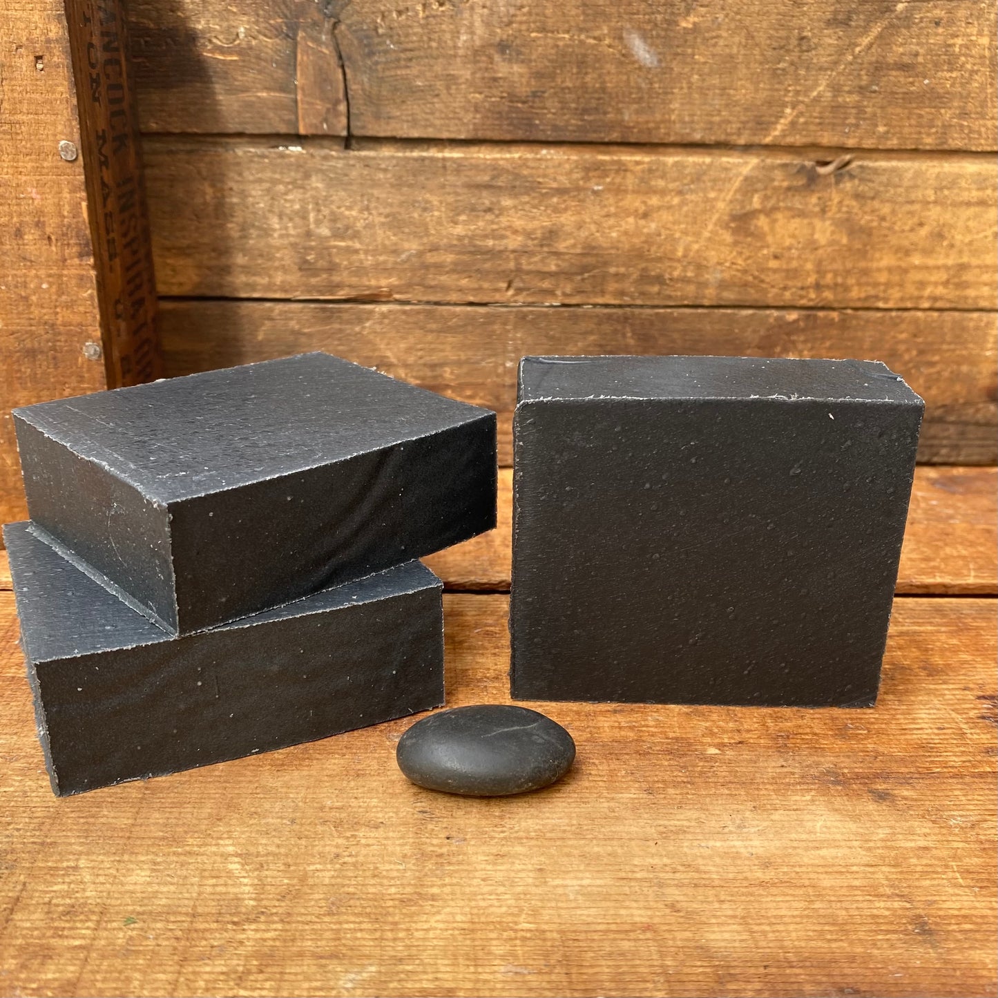 Goat Milk Soap - Activated Charcoal - Unscented - The Hippie Farmer