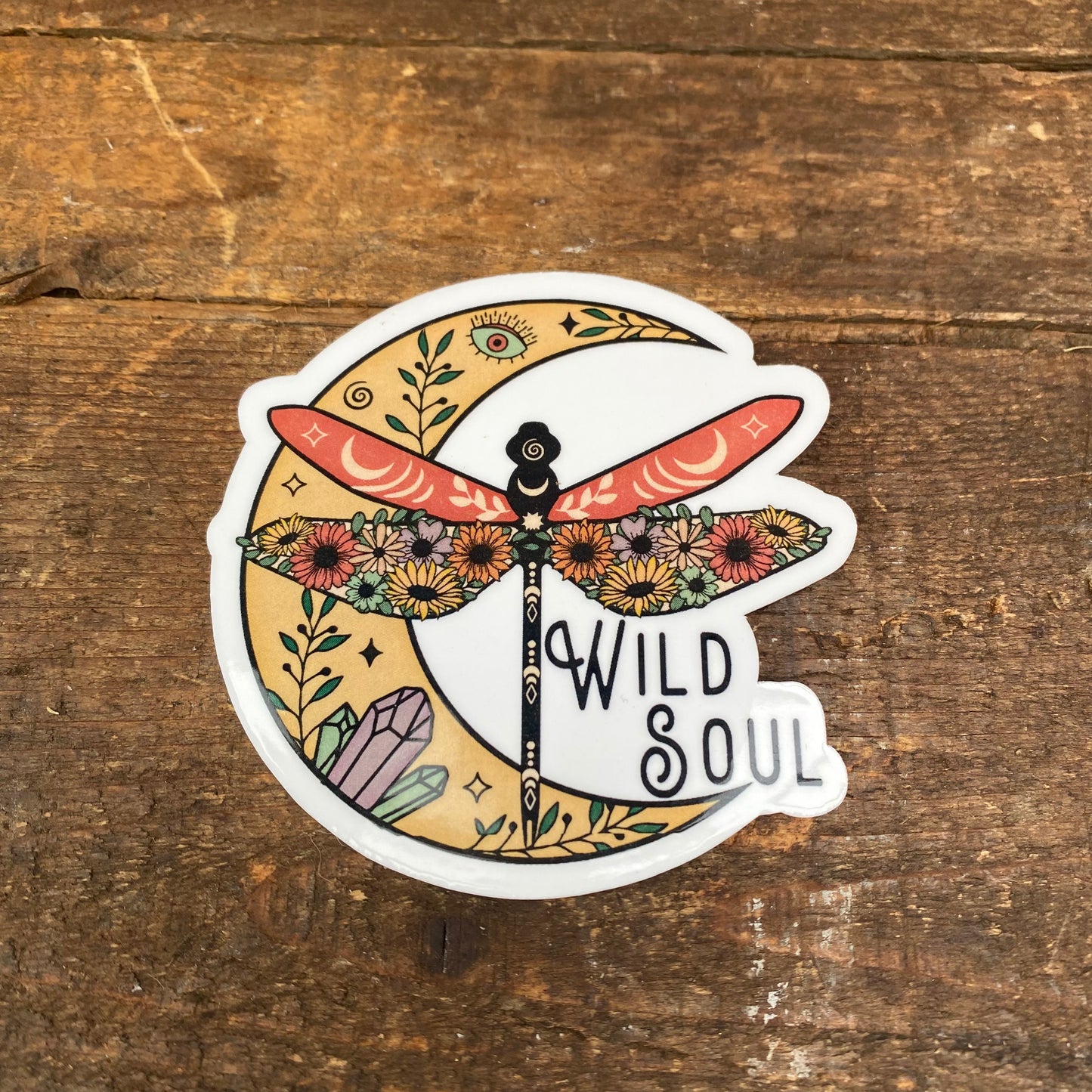 The Wild Soul Sticker Collection - Small Vinyl Stickers - Sold Individually - The Hippie Farmer