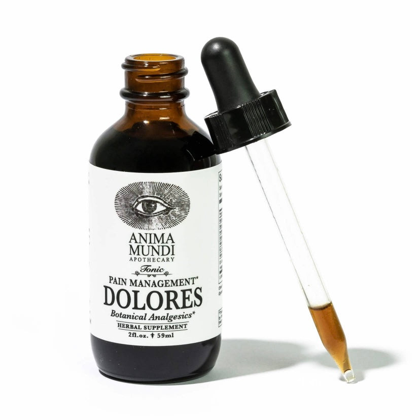 Dolores Tonic - PAIN MANAGEMENT - Botanical Analgesics - 2 oz - by Anima Mundi - The Hippie Farmer