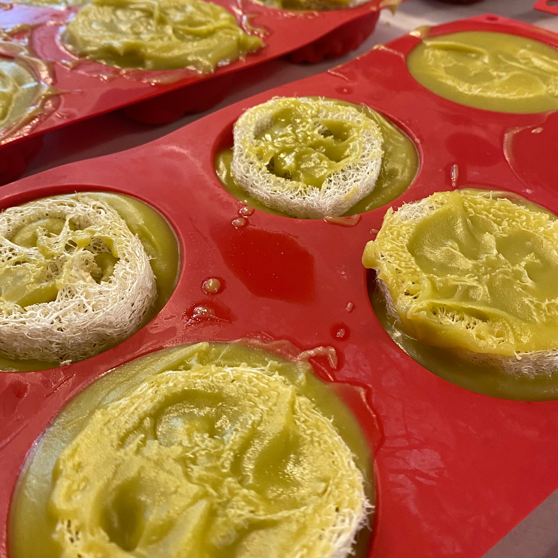 Goat Milk & Hemp Loofah Soap Bar - Jasmine - The Hippie Farmer