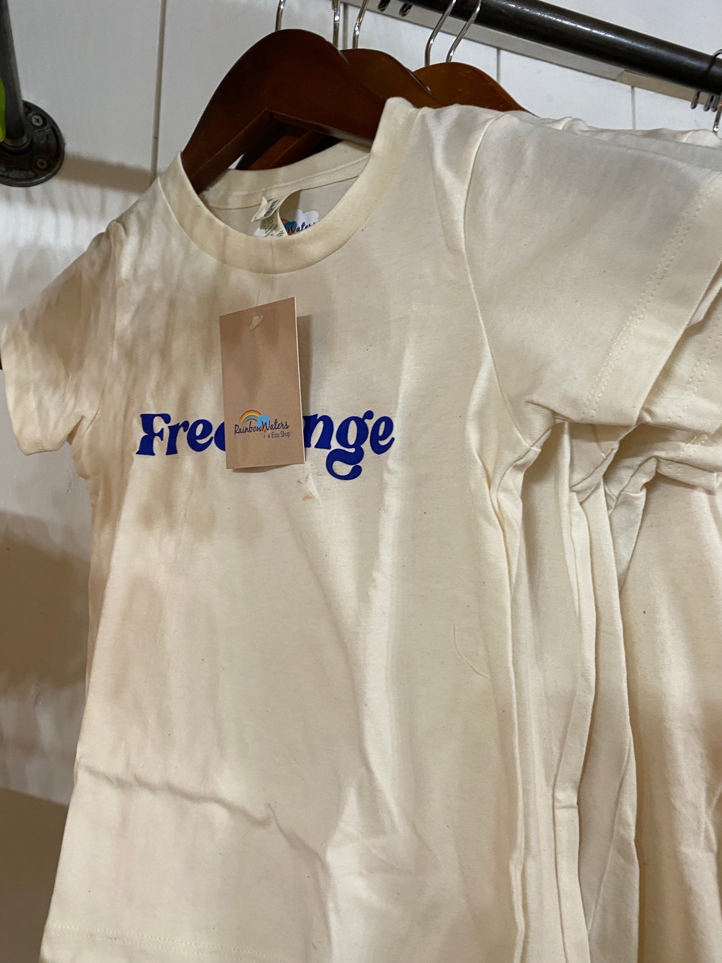Free Range - Organic Kids T-shirt - by Rainbow Waters - The Hippie Farmer